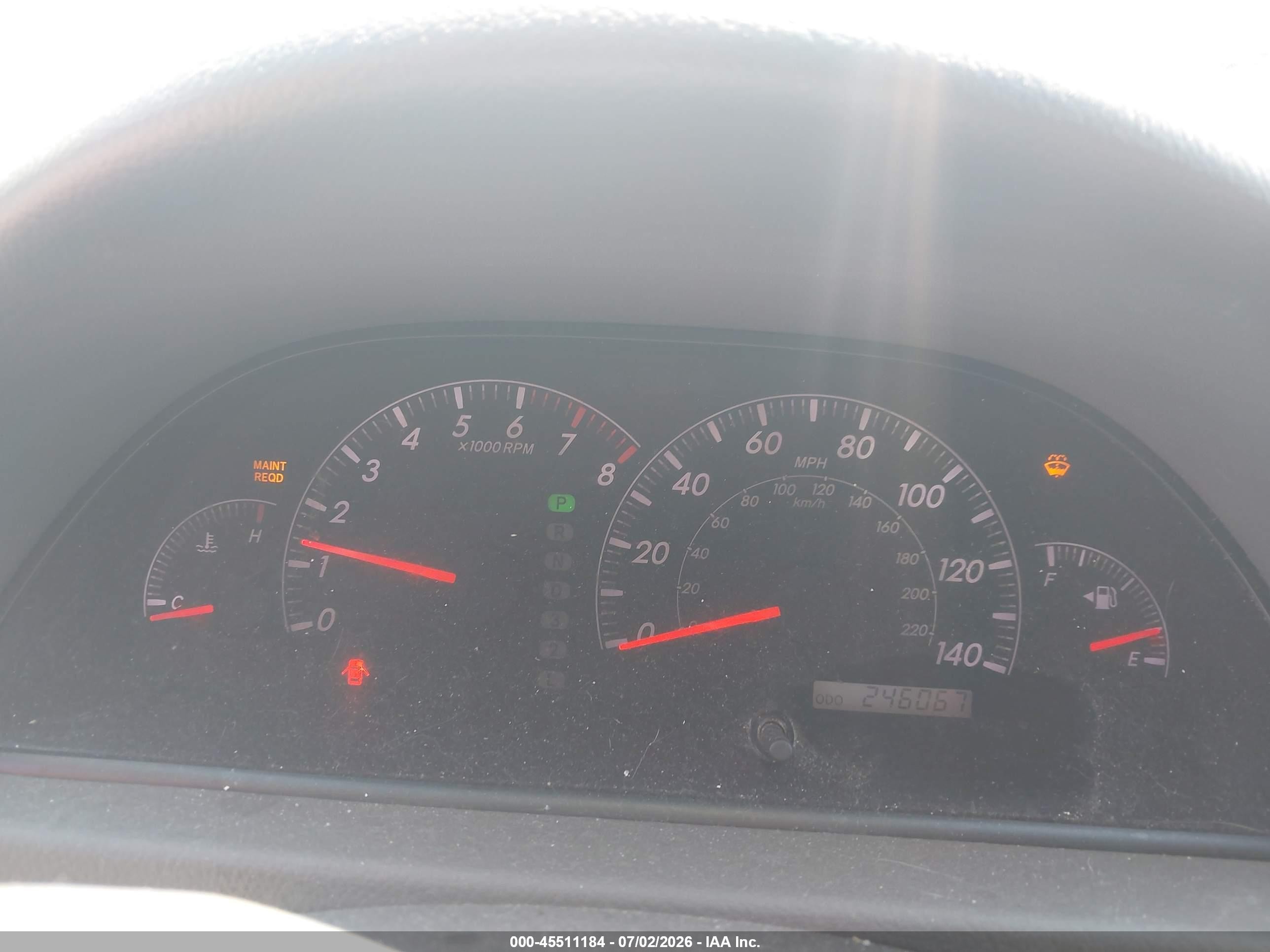 2006 Toyota Camry Le White vin: 4T1BE32KX6U666094