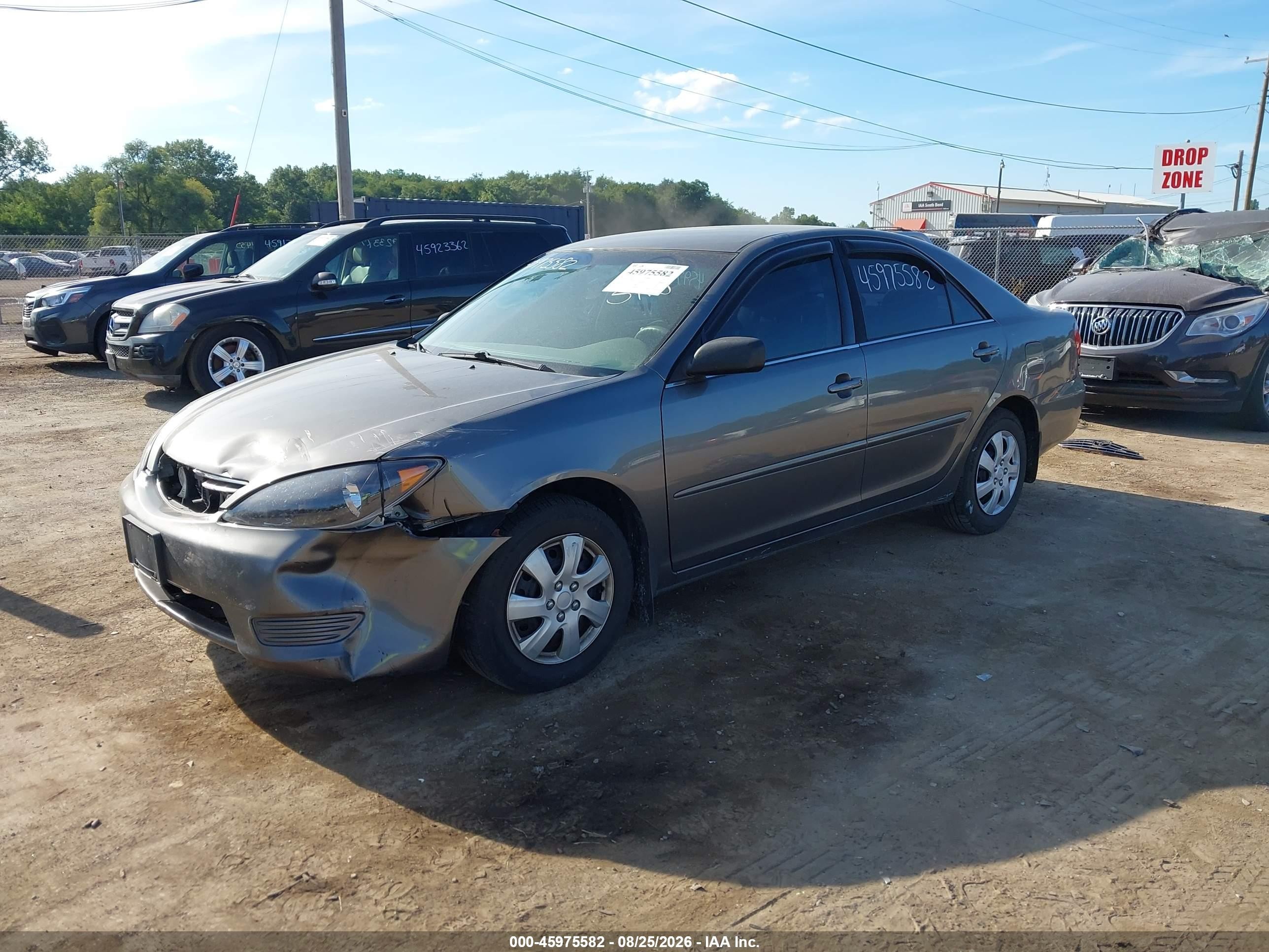 2006 Toyota Camry Le Gray vin: 4T1BE32KX6U669660