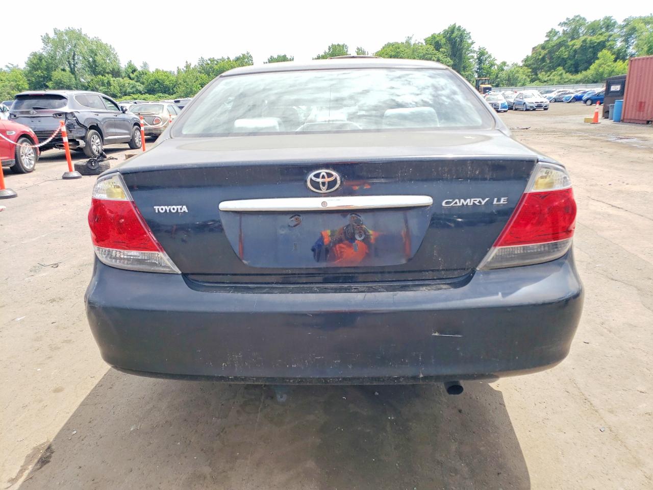 2006 Toyota Camry Le Black vin: 4T1BE32KX6U672817
