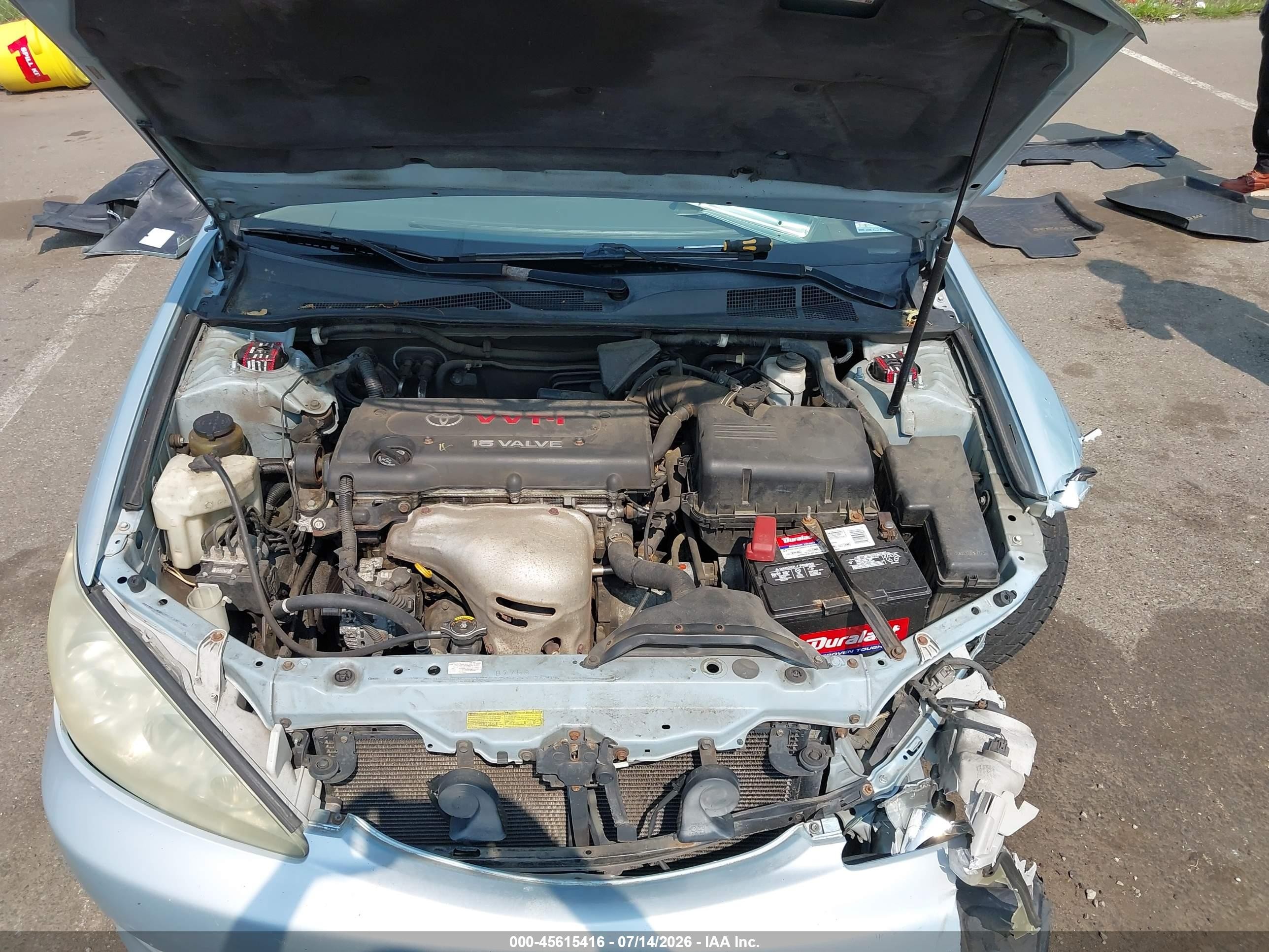 2006 Toyota Camry Le Gray vin: 4T1BE32KX6U687978