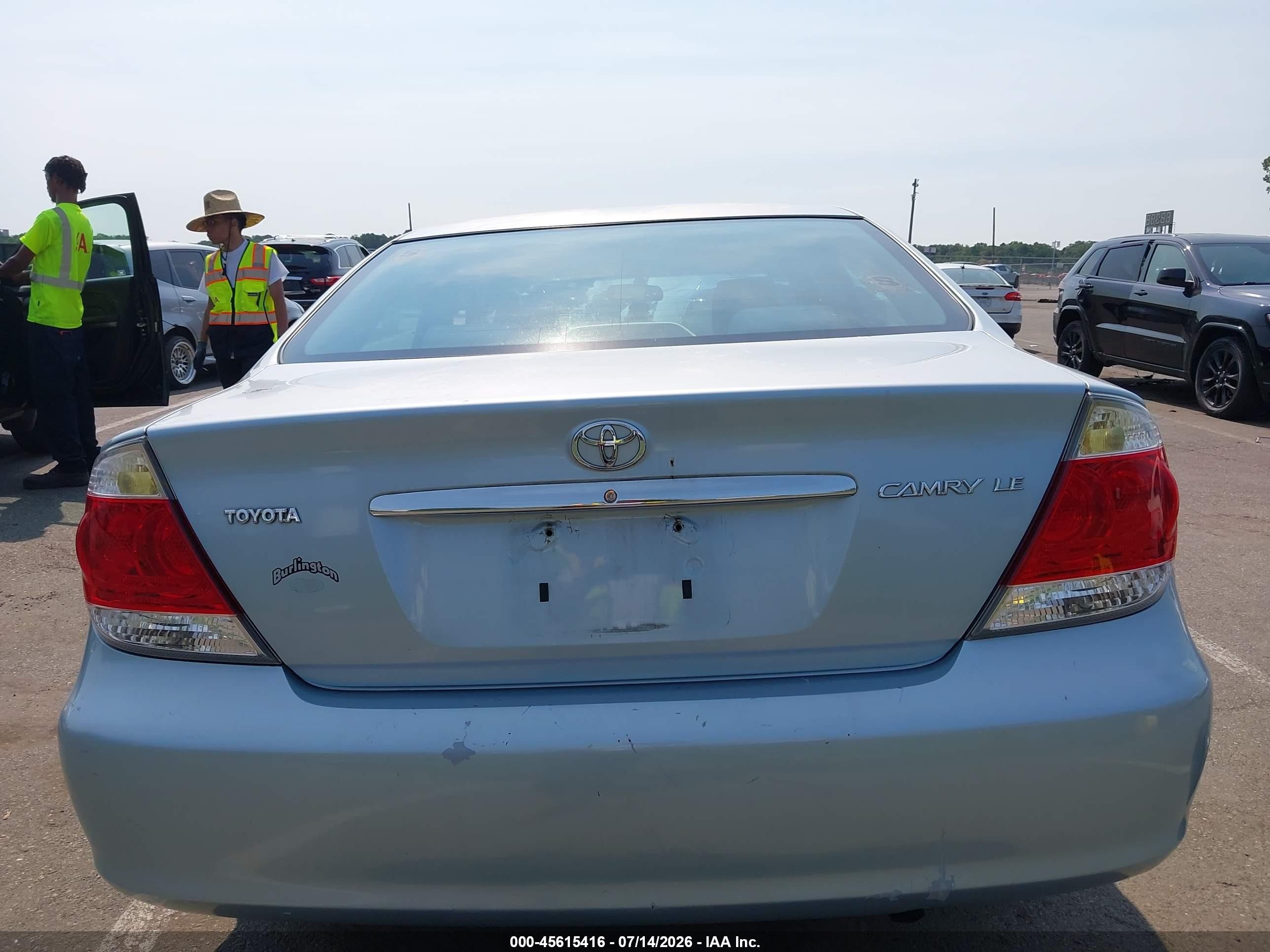 2006 Toyota Camry Le Gray vin: 4T1BE32KX6U687978