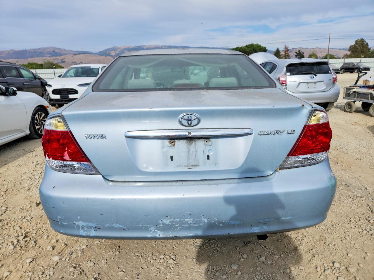 2006 Toyota Camry Le Синий vin: 4T1BE32KX6U689441
