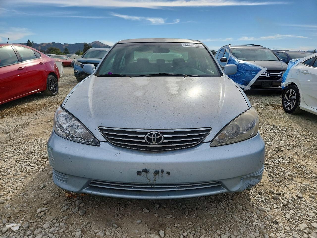 2006 Toyota Camry Le Синий vin: 4T1BE32KX6U689441