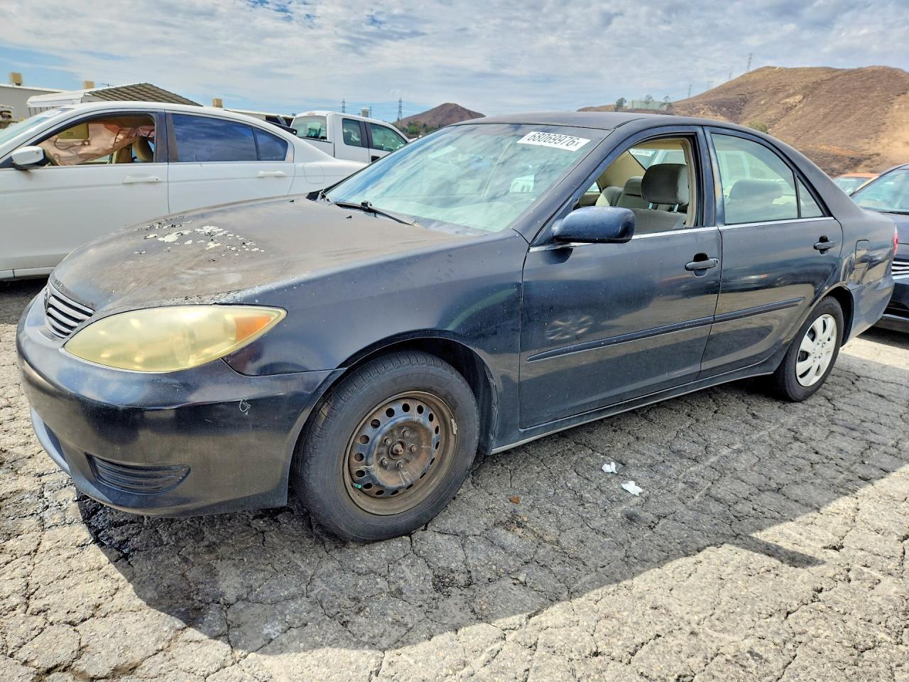 2006 Toyota Camry Le Black vin: 4T1BE32KX6U697300