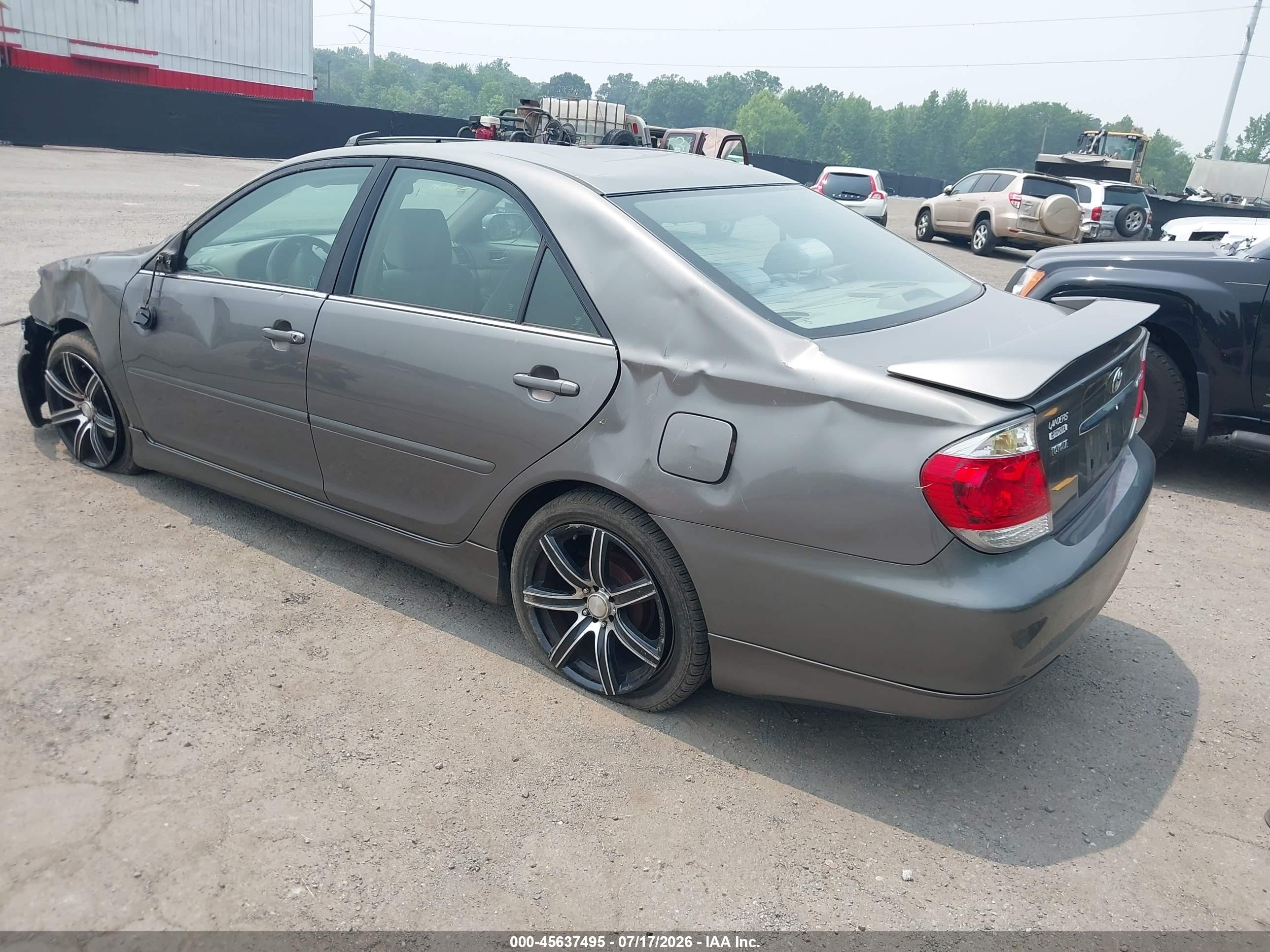 2006 Toyota Camry Le Gray vin: 4T1BE32KX6U705685