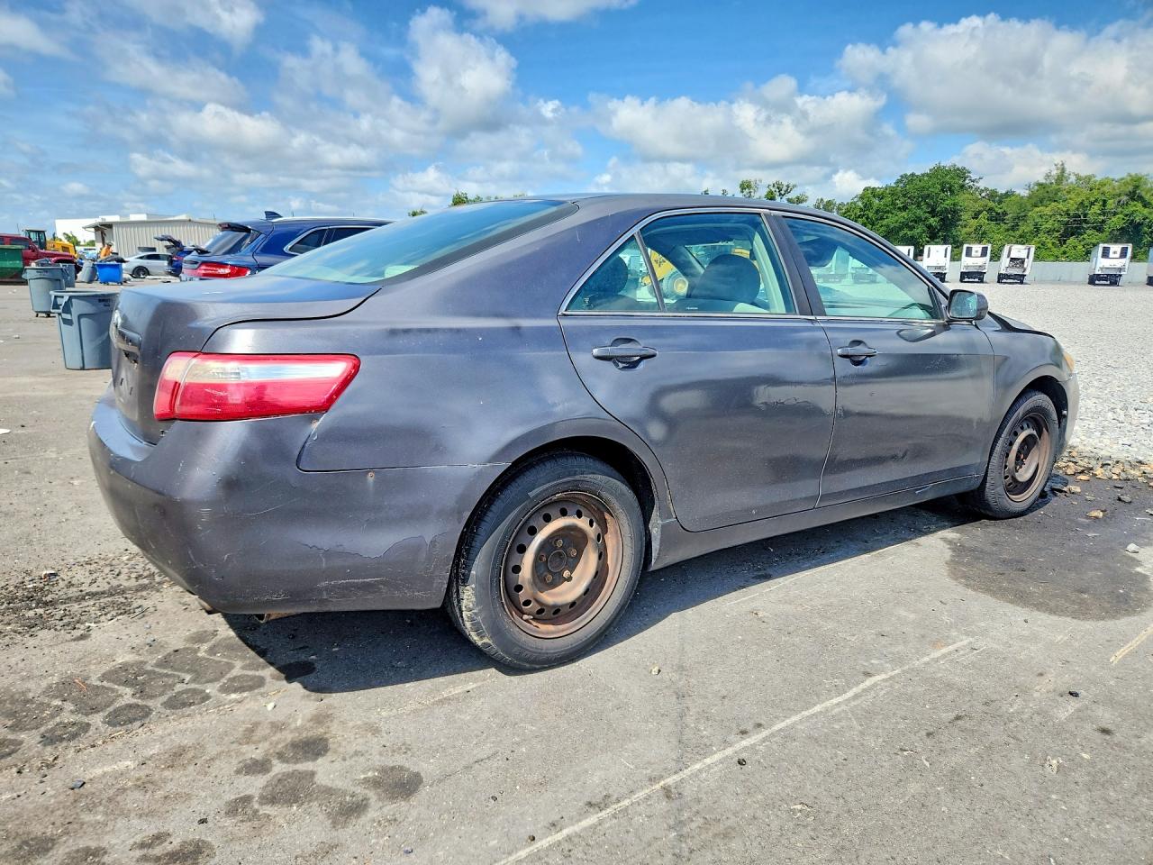 2007 Toyota Camry Le Серый vin: 4T1BE46K07U012089