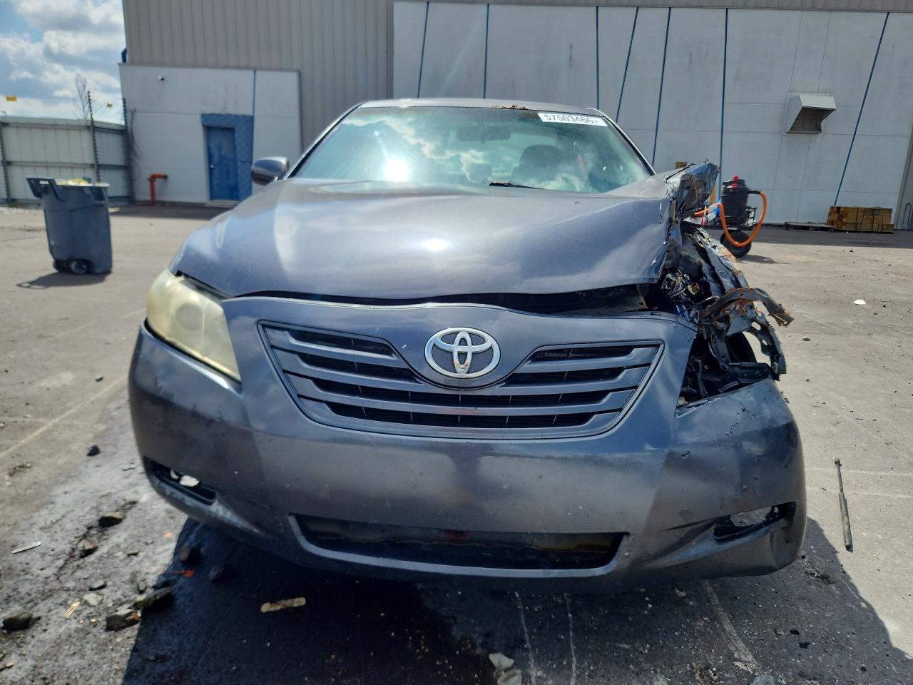 2007 Toyota Camry Le Серый vin: 4T1BE46K07U012089