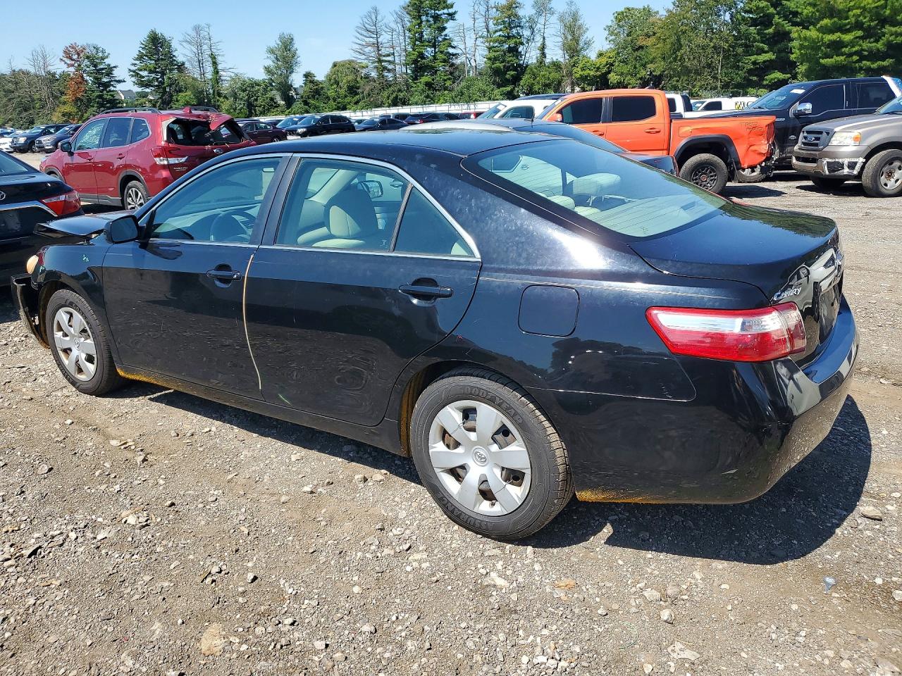 2007 Toyota Camry Le Black vin: 4T1BE46K07U014456