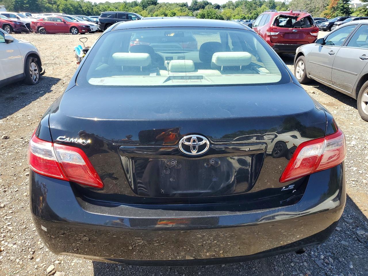 2007 Toyota Camry Le Black vin: 4T1BE46K07U014456
