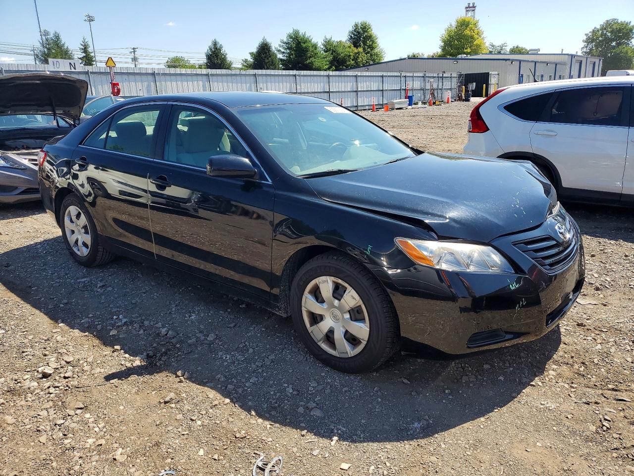 2007 Toyota Camry Le Black vin: 4T1BE46K07U014456