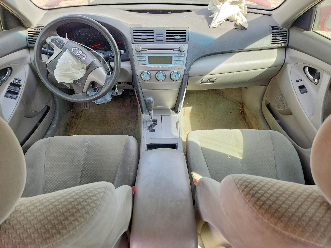2007 Toyota Camry Le Красный vin: 4T1BE46K07U033086