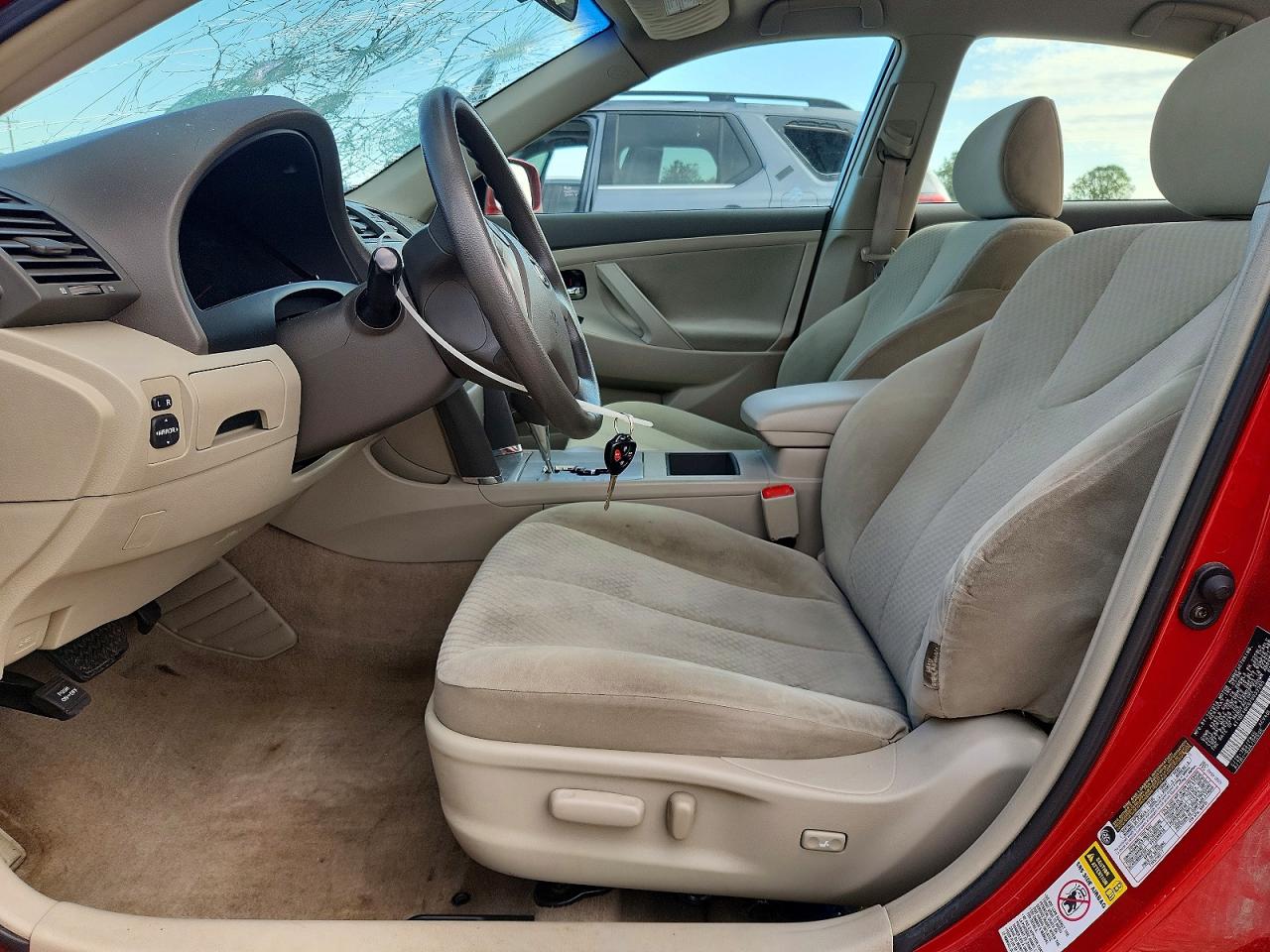 2007 Toyota Camry Le Red vin: 4T1BE46K07U033265