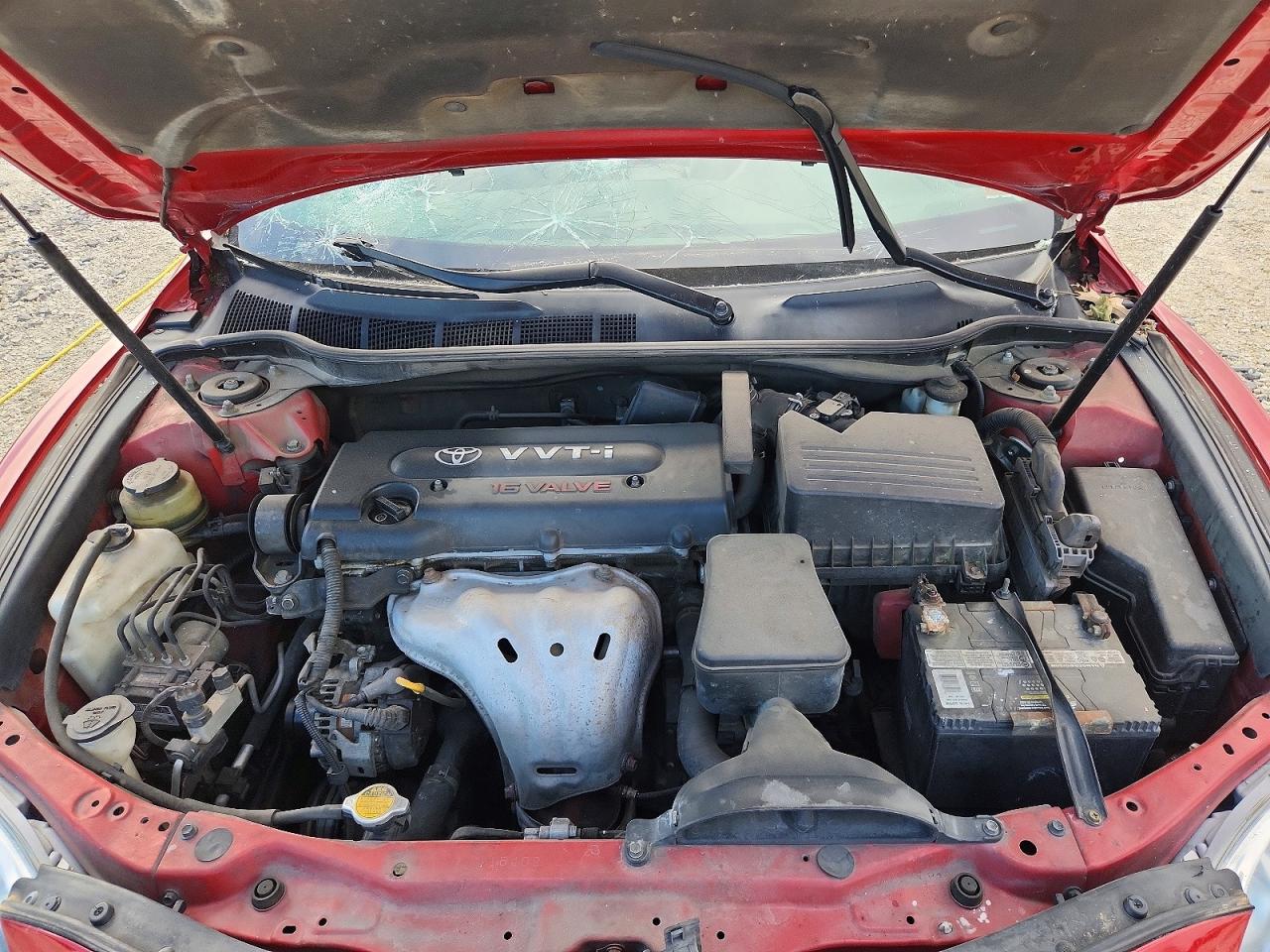 2007 Toyota Camry Le Red vin: 4T1BE46K07U033265