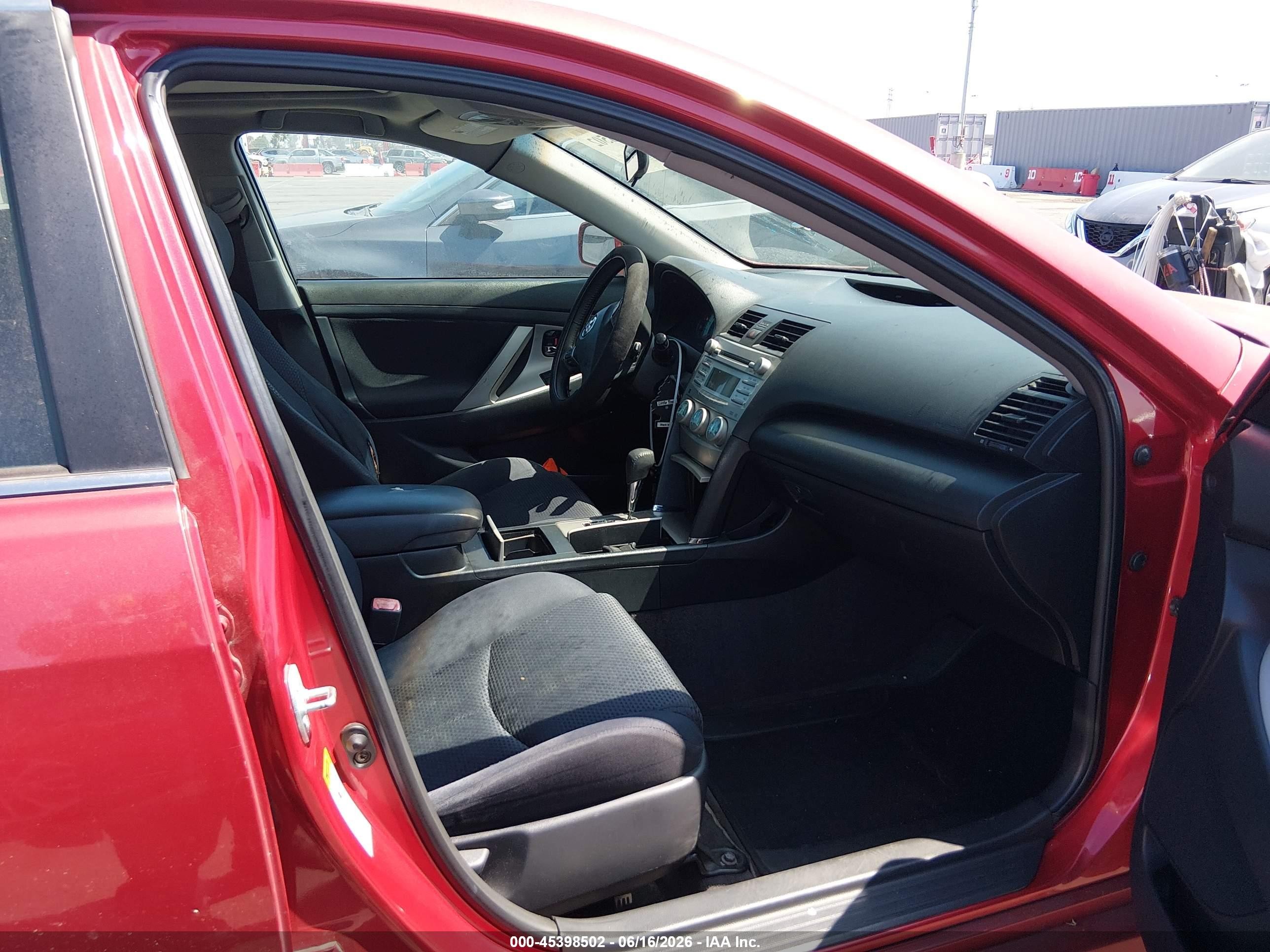 2007 Toyota Camry Se Red vin: 4T1BE46K07U040586