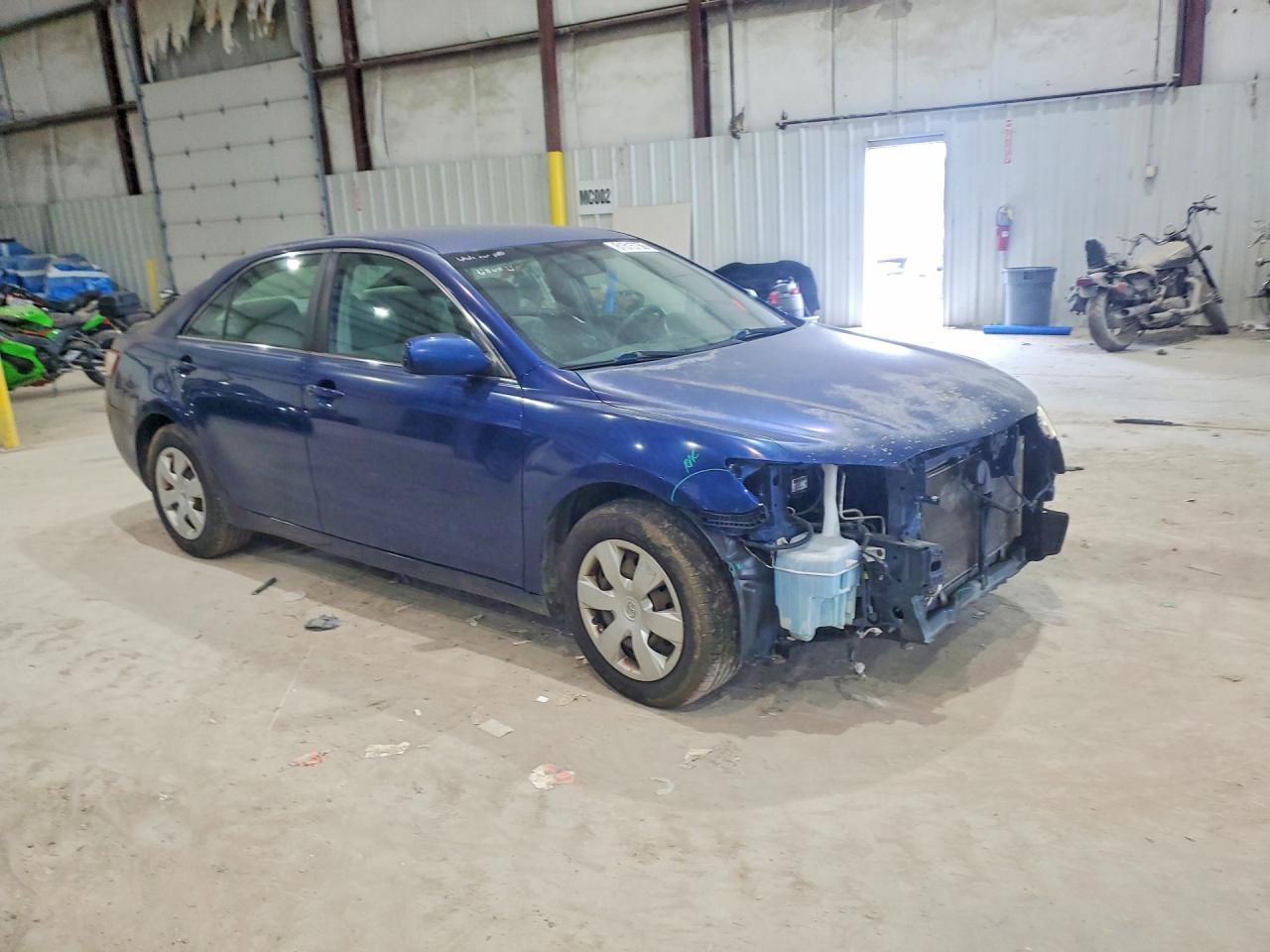 2007 Toyota Camry Le Blue vin: 4T1BE46K07U046646