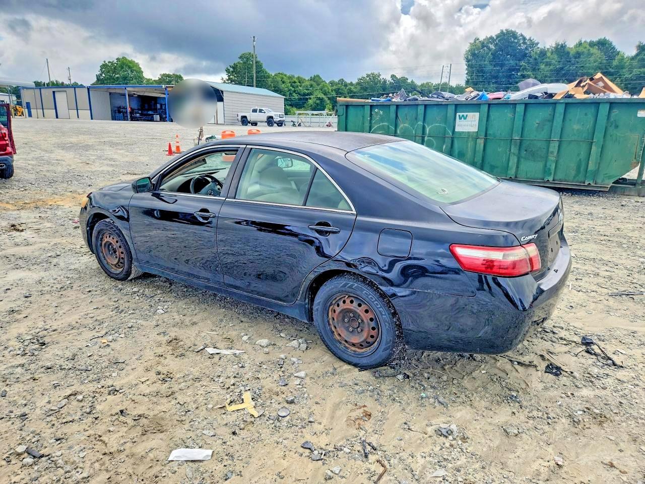 2007 Toyota Camry Le Black vin: 4T1BE46K07U052690