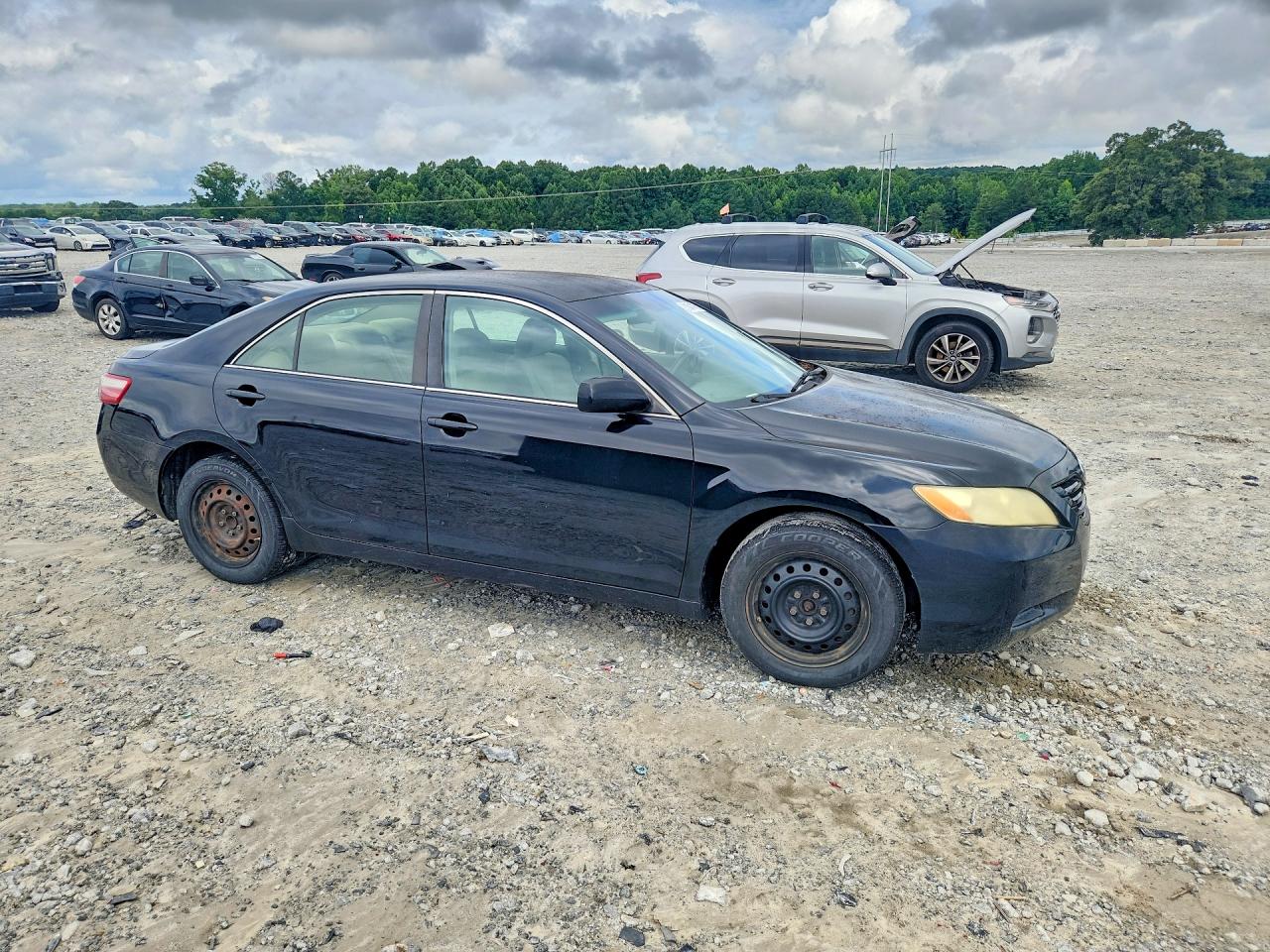 2007 Toyota Camry Le Black vin: 4T1BE46K07U052690