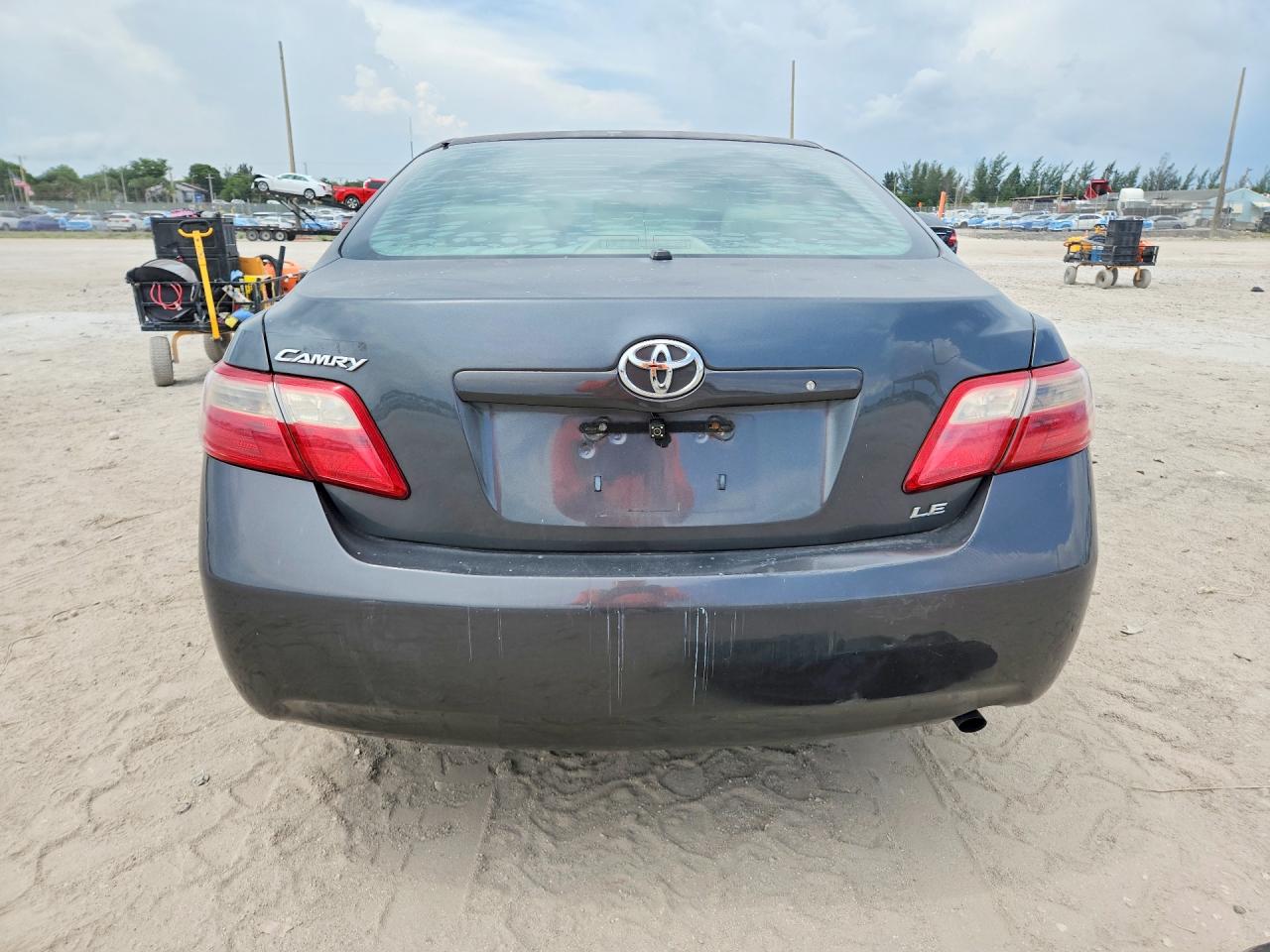 2007 Toyota Camry Le Black vin: 4T1BE46K07U053869