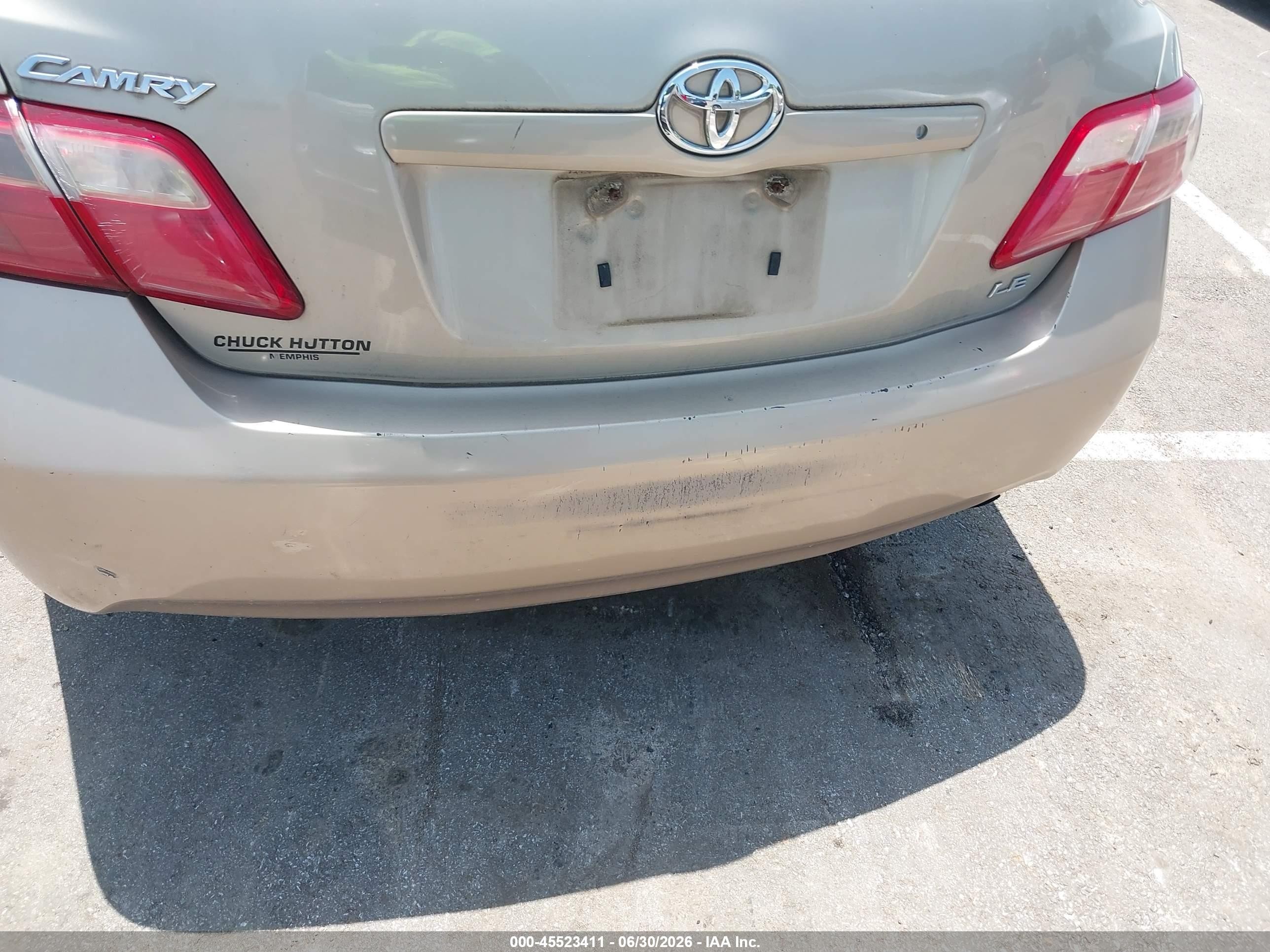 2007 Toyota Camry Le Gold vin: 4T1BE46K07U070803