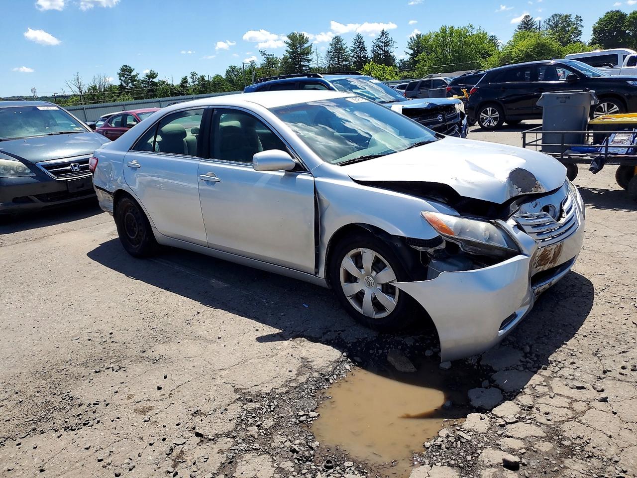 2007 Toyota Camry Le Silver vin: 4T1BE46K07U071952
