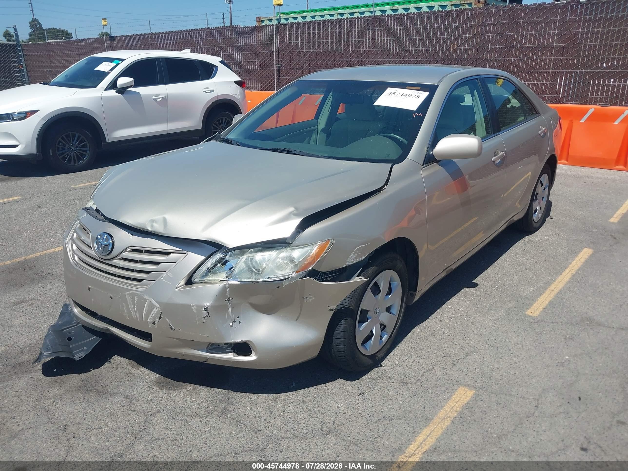 2007 Toyota Camry Le Tan vin: 4T1BE46K07U091473