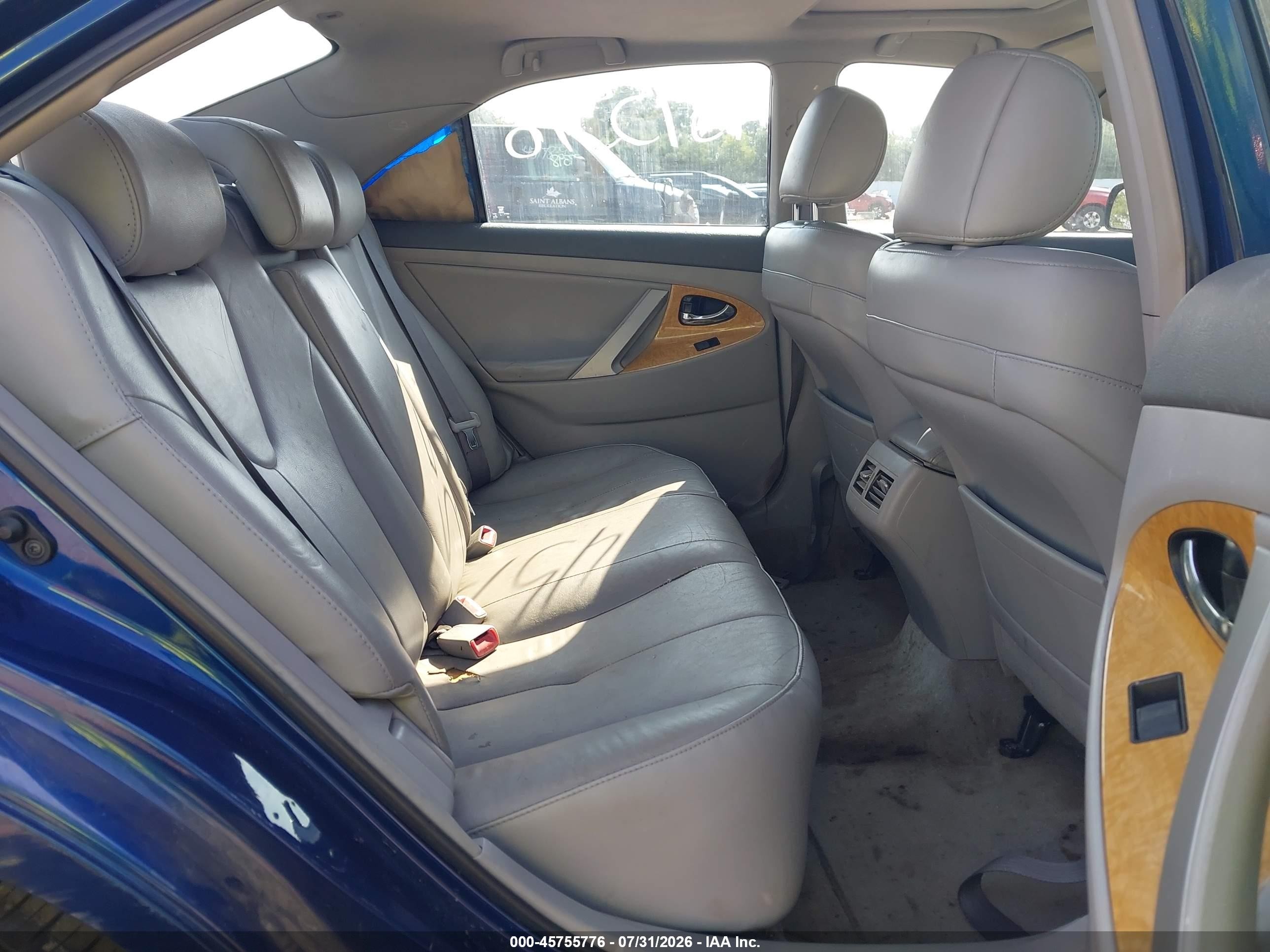 2007 Toyota Camry Xle Синий vin: 4T1BE46K07U094731