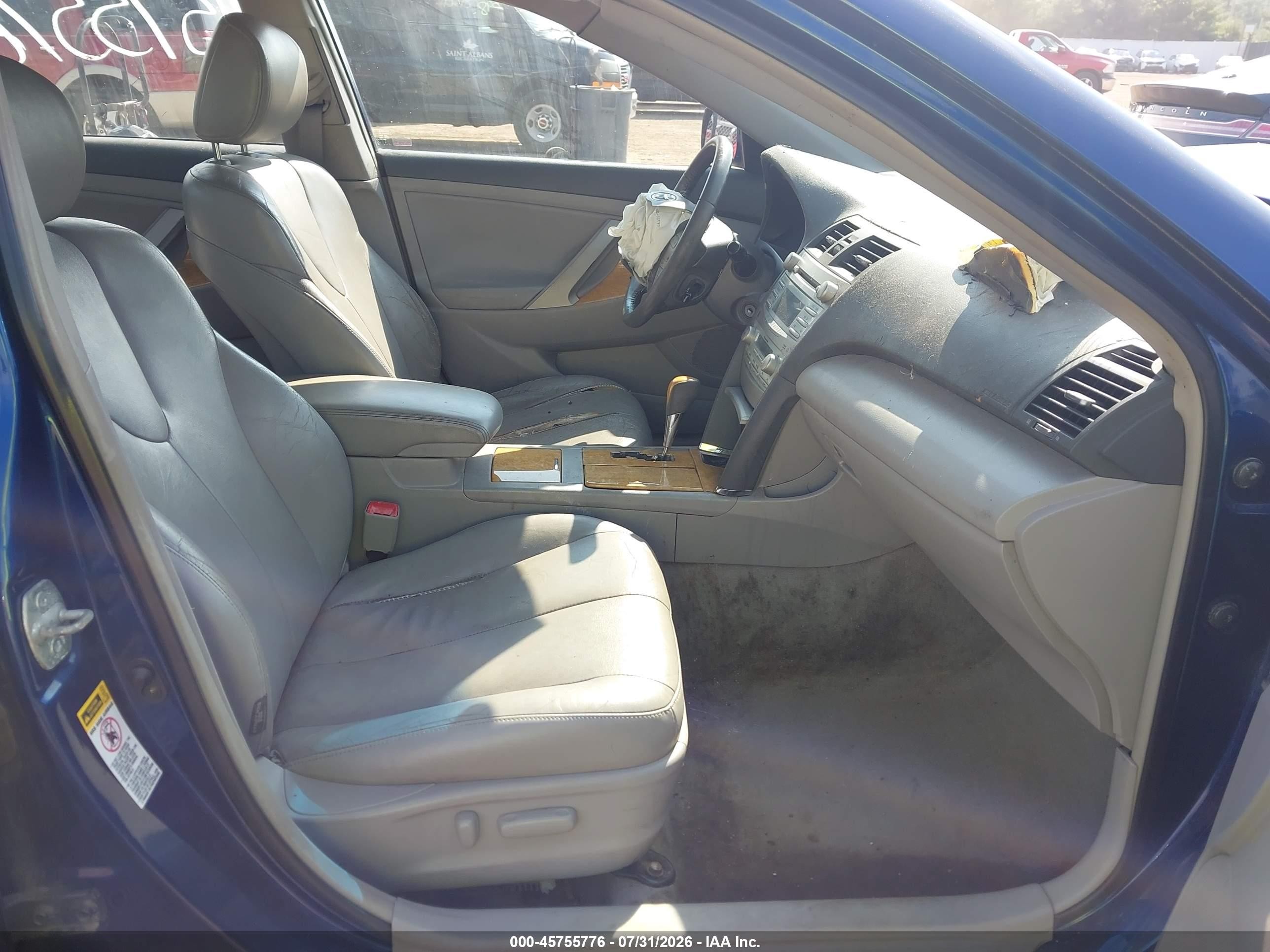 2007 Toyota Camry Xle Синий vin: 4T1BE46K07U094731