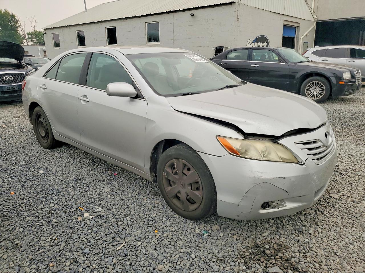 2007 Toyota Camry Le Silver vin: 4T1BE46K07U095748