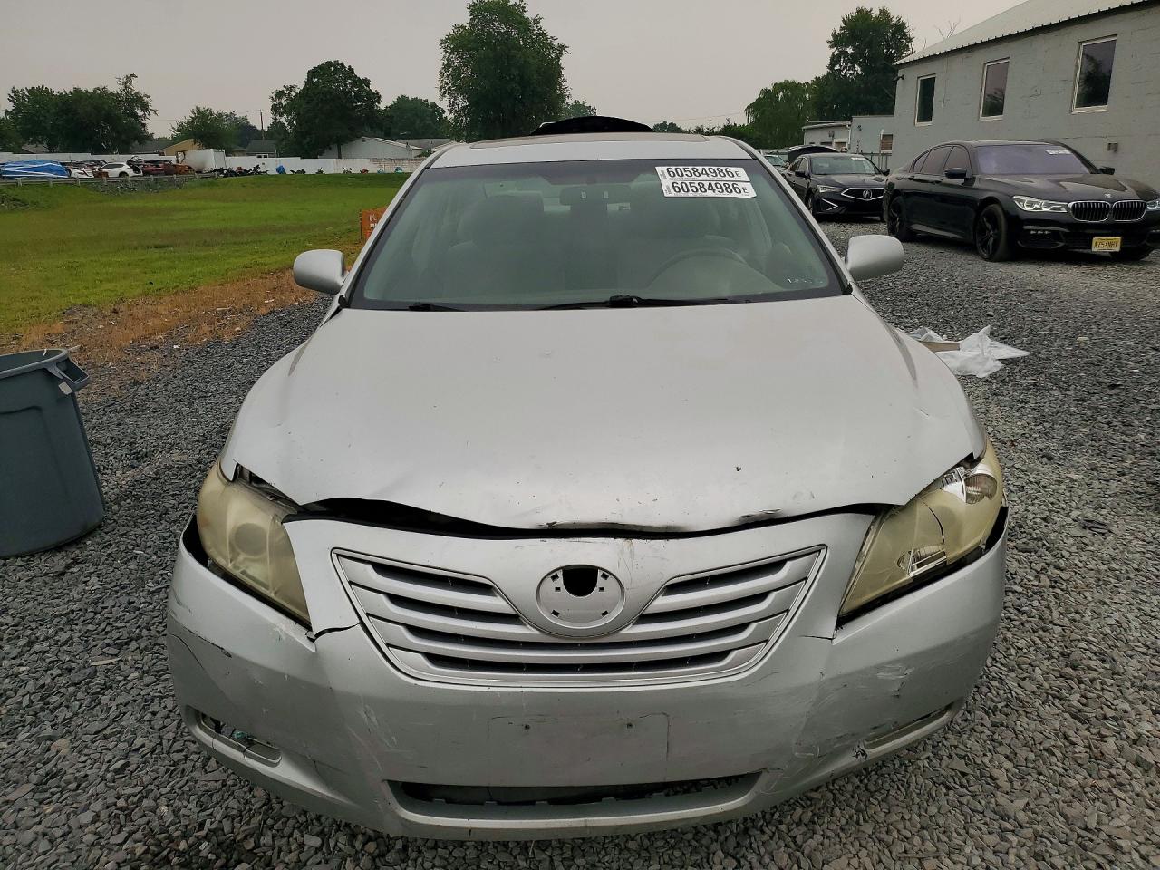 2007 Toyota Camry Le Silver vin: 4T1BE46K07U095748