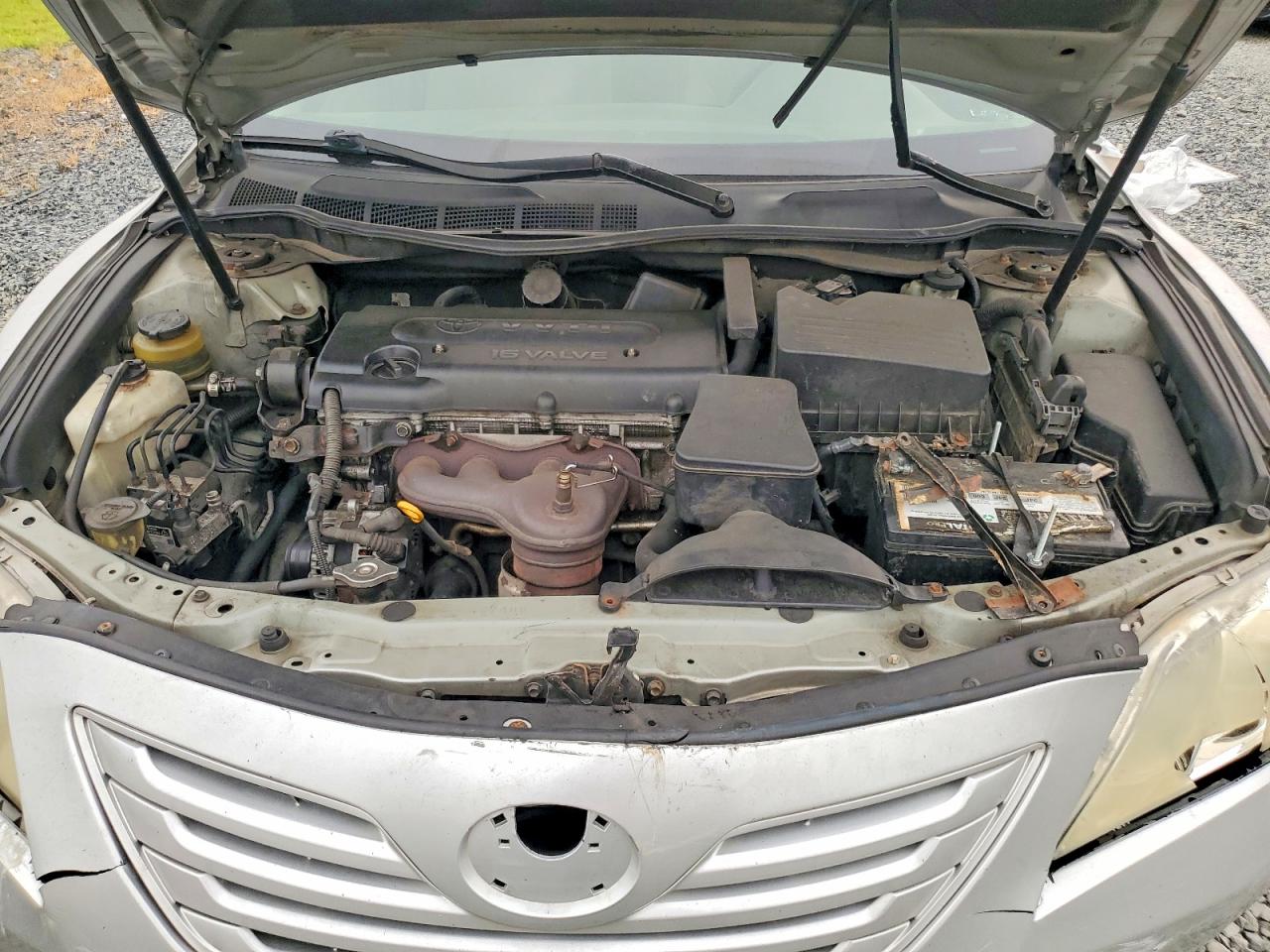 2007 Toyota Camry Le Silver vin: 4T1BE46K07U095748