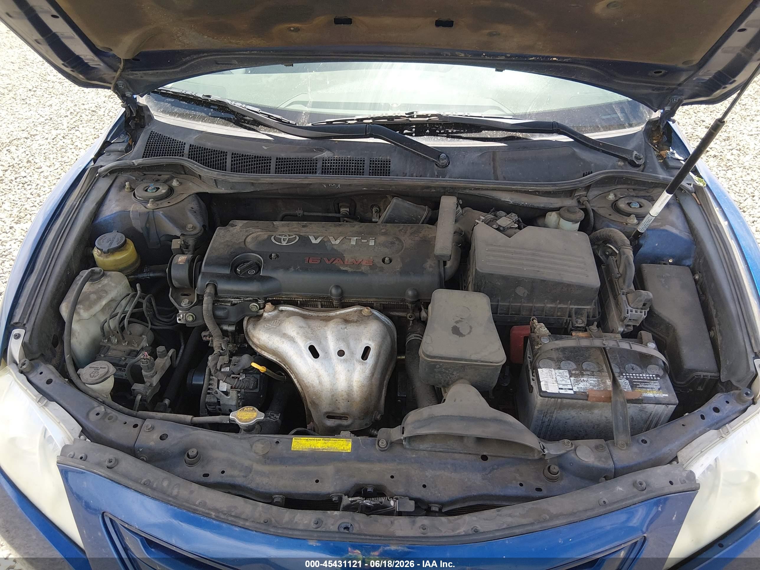 2007 Toyota Camry Le Blue vin: 4T1BE46K07U099430