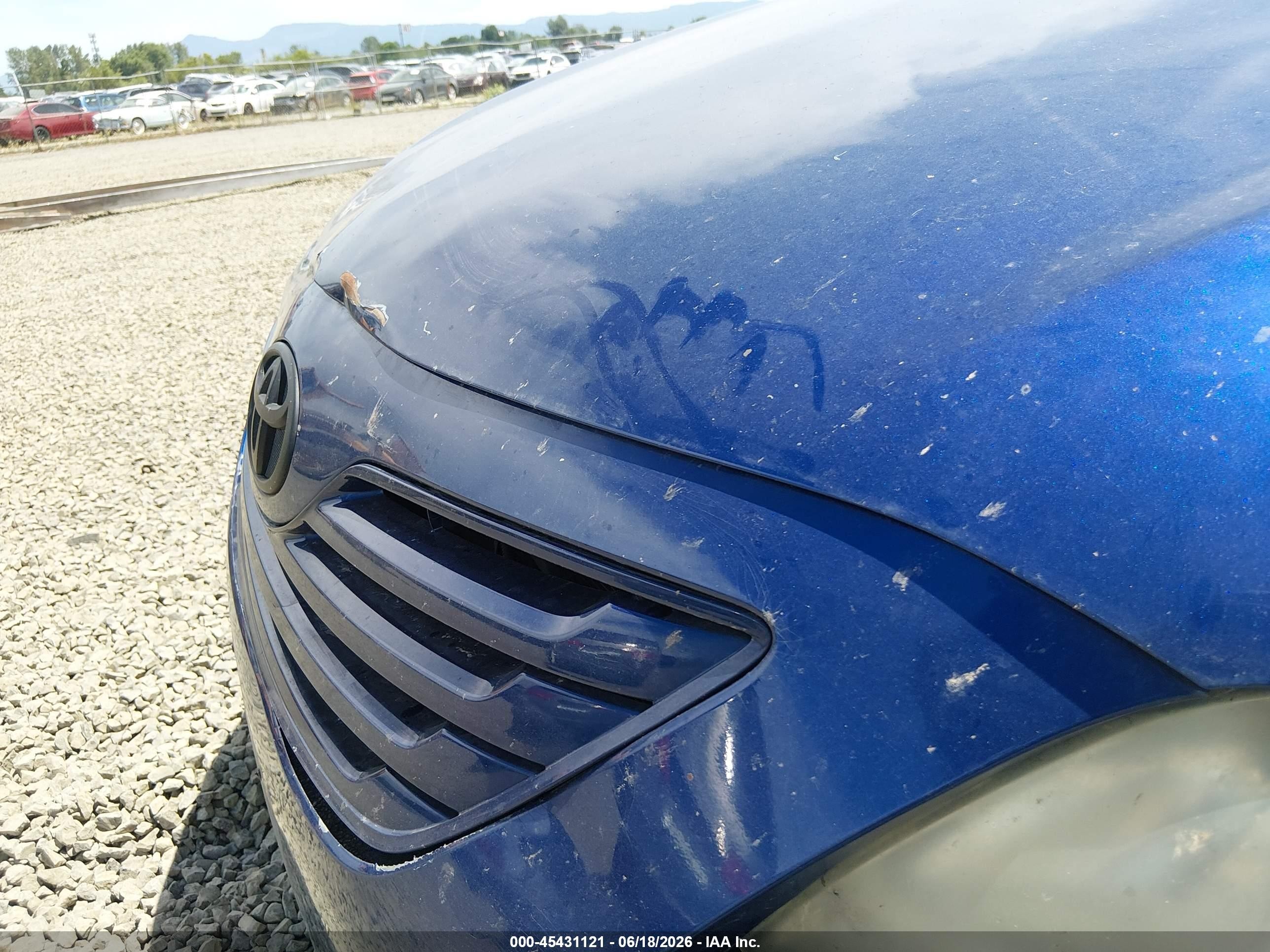 2007 Toyota Camry Le Blue vin: 4T1BE46K07U099430