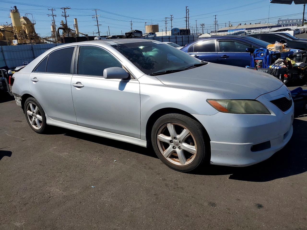 2007 Toyota Camry Se Серебряный vin: 4T1BE46K07U106022