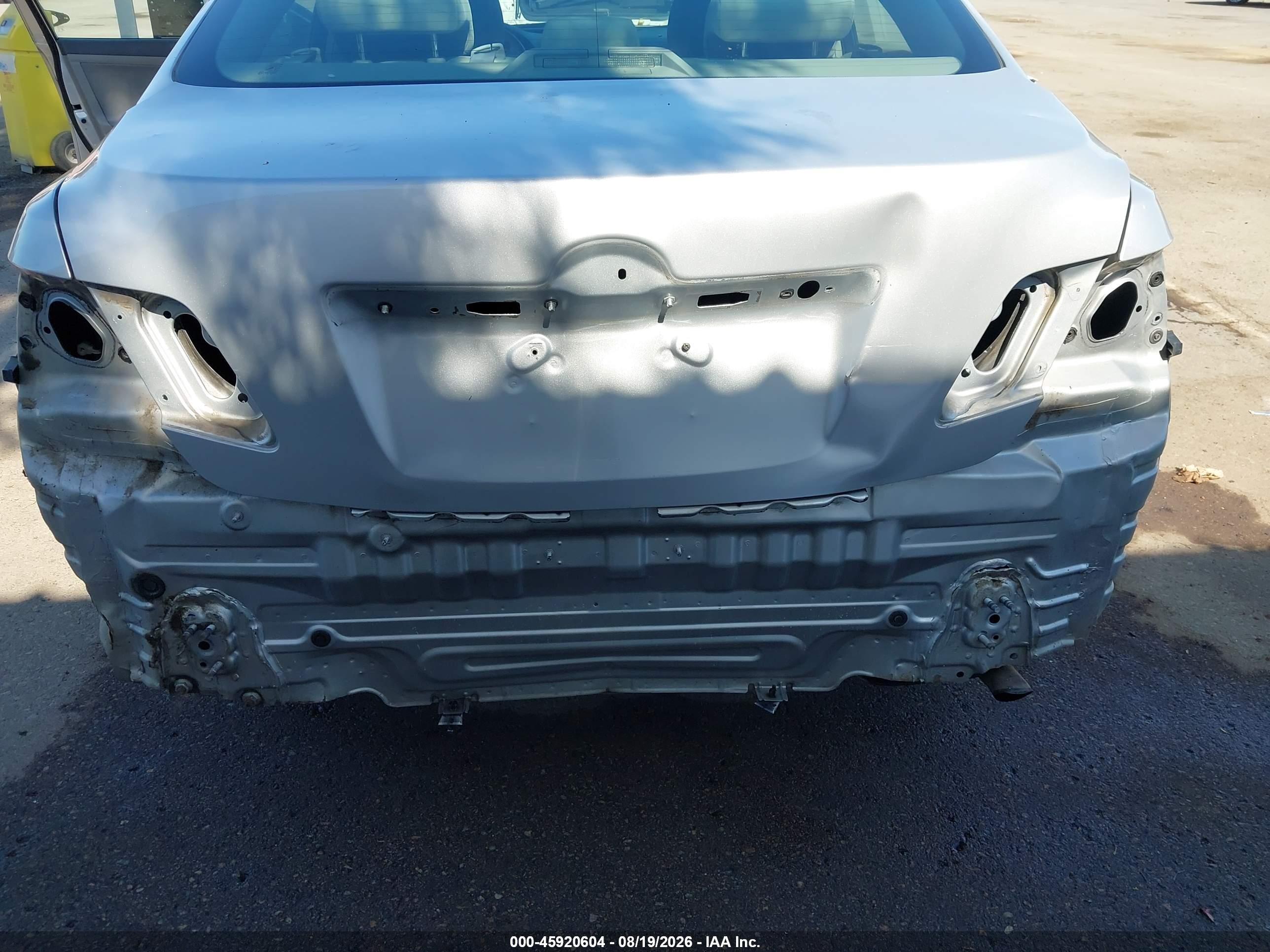 2007 Toyota Camry Le Серебряный vin: 4T1BE46K07U124827