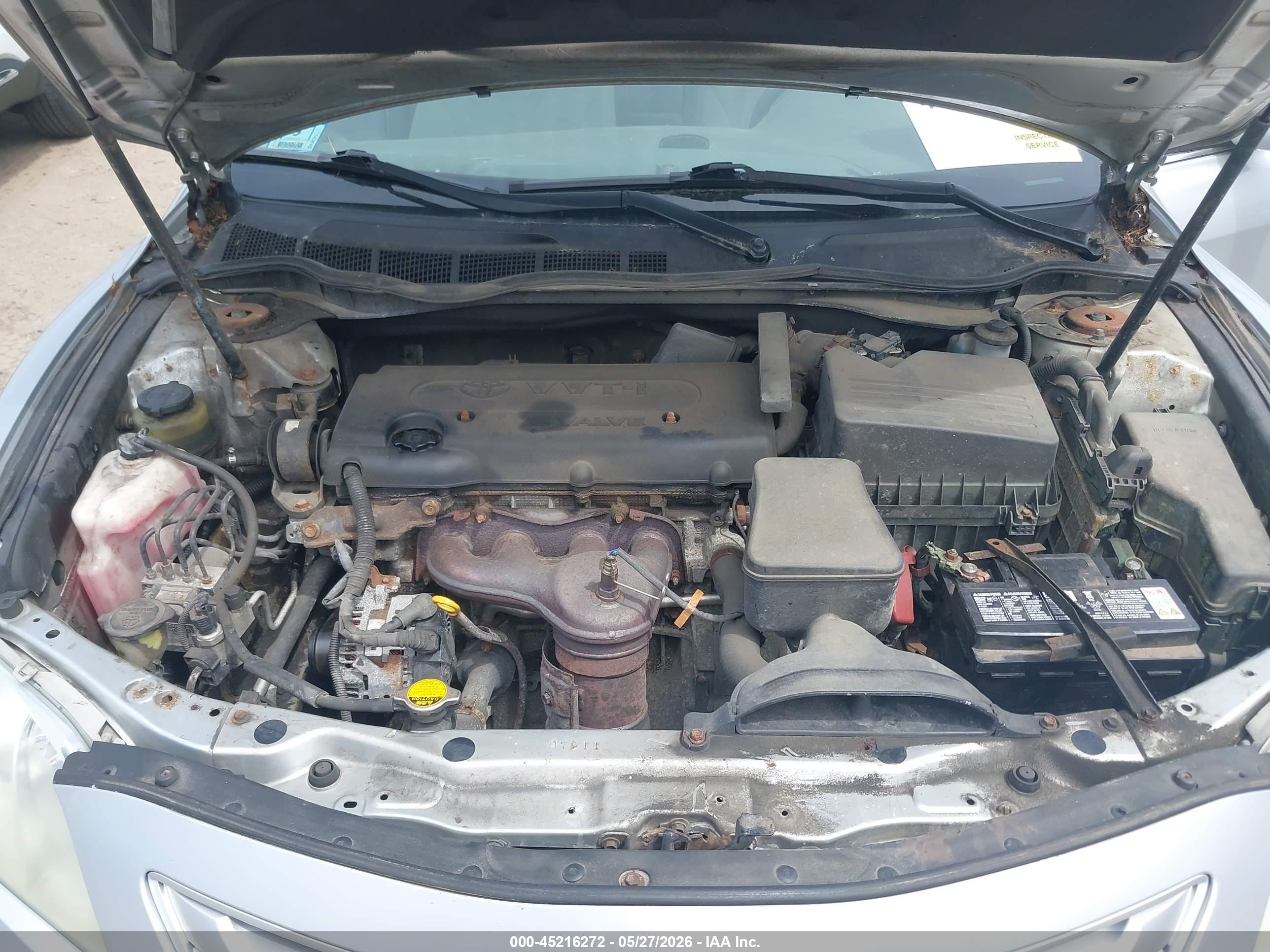 2007 Toyota Camry Le Light Blue vin: 4T1BE46K07U129591