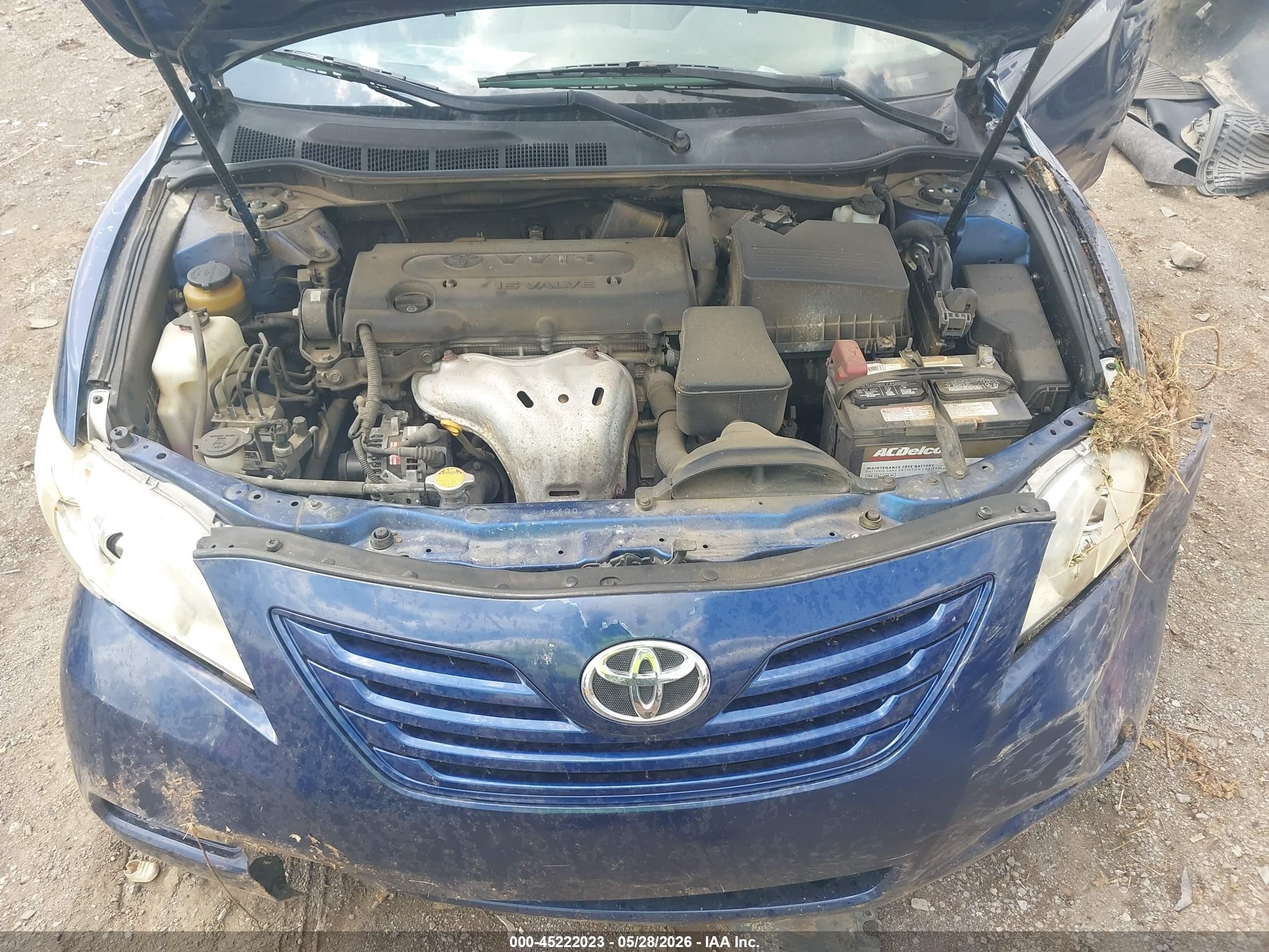 2007 Toyota Camry Le Blue vin: 4T1BE46K07U132829