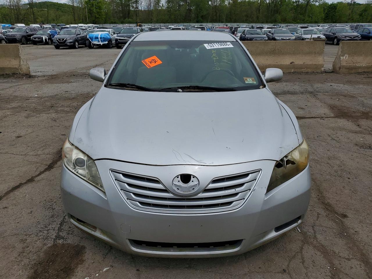 2007 Toyota Camry Silver vin: 4T1BE46K07U141224