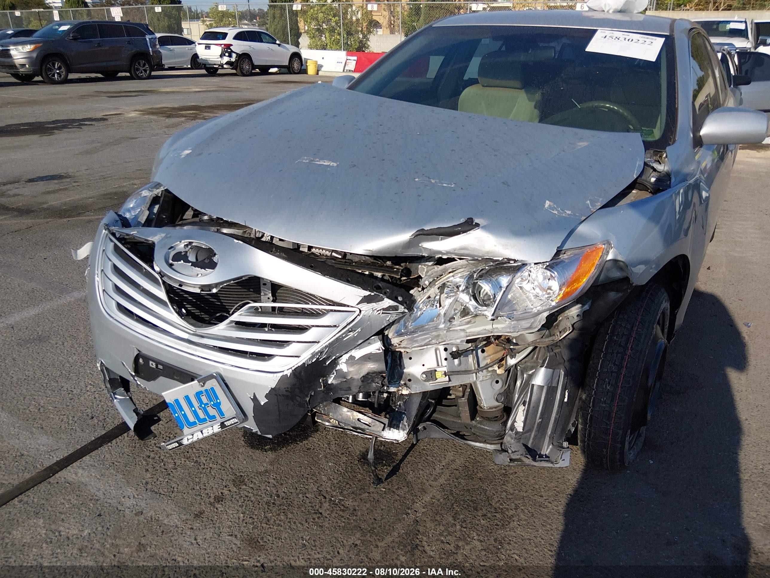 2007 Toyota Camry Ce Silver vin: 4T1BE46K07U148626