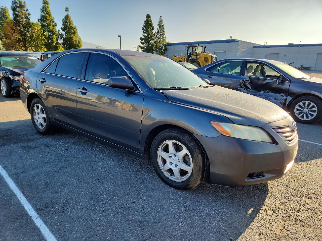 2007 Toyota Camry Le Gray vin: 4T1BE46K07U149016