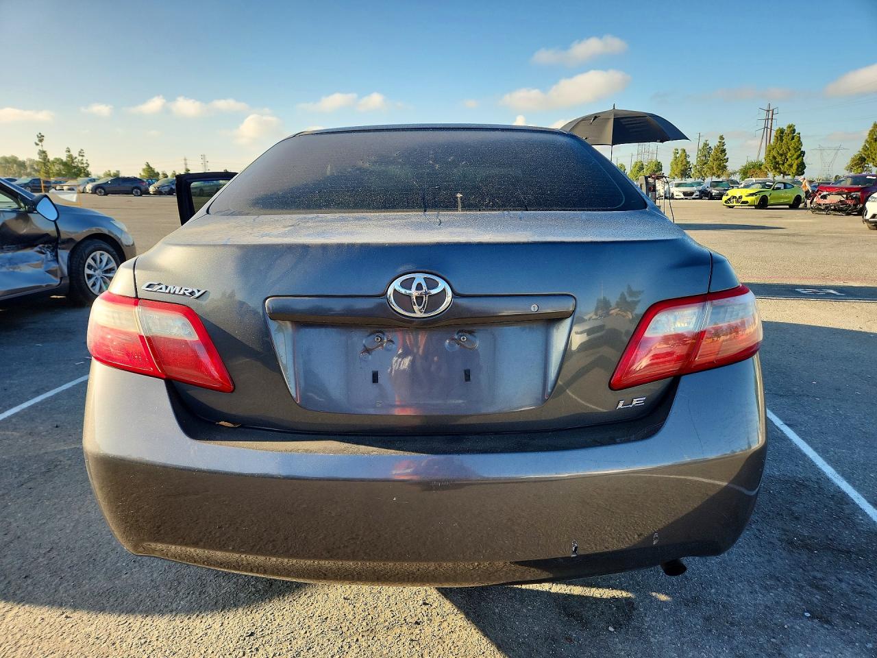 2007 Toyota Camry Le Gray vin: 4T1BE46K07U149016