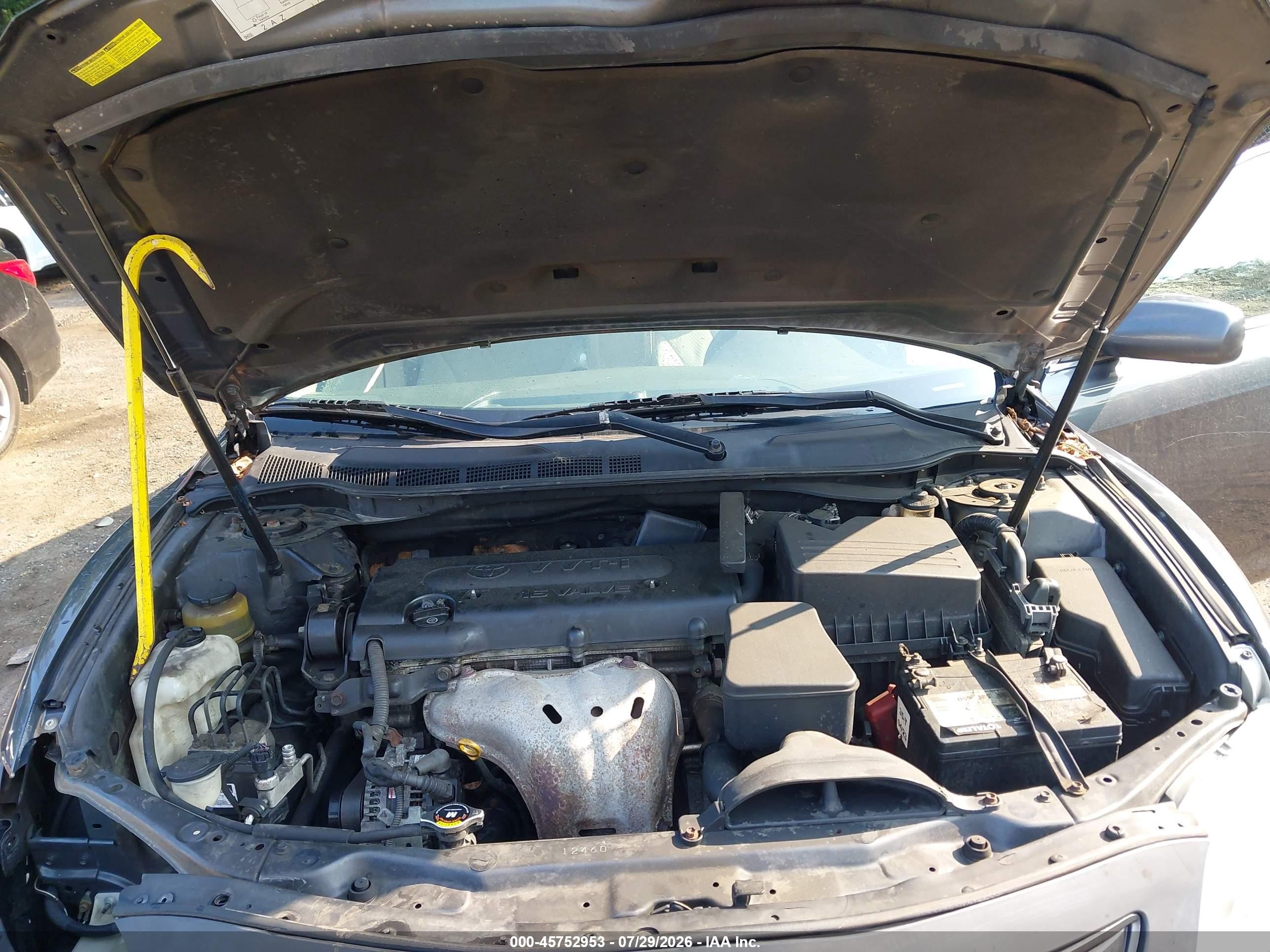 2007 Toyota Camry Le Gray vin: 4T1BE46K07U158301