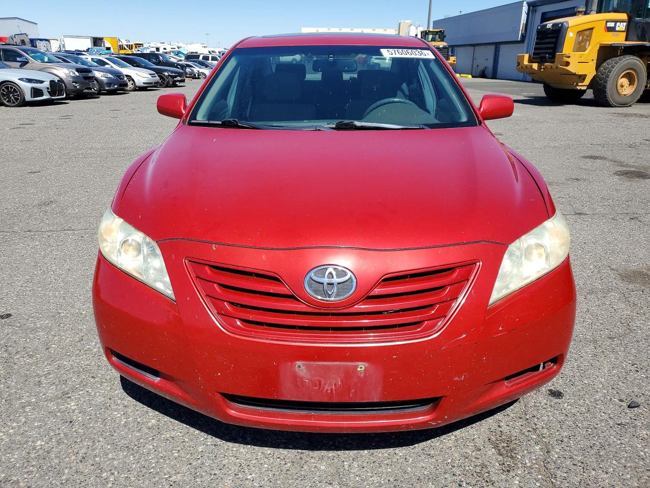 2007 Toyota Camry Le Red vin: 4T1BE46K07U174837