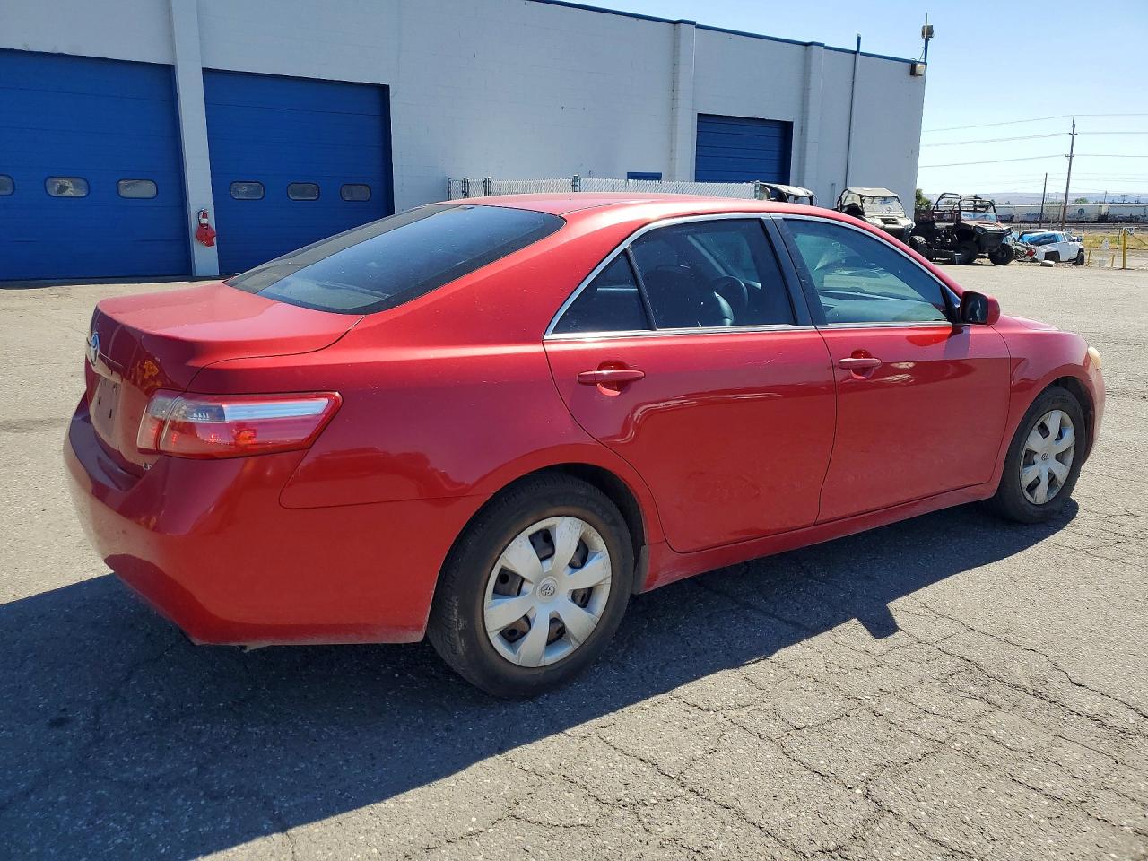 2007 Toyota Camry Le Red vin: 4T1BE46K07U174837