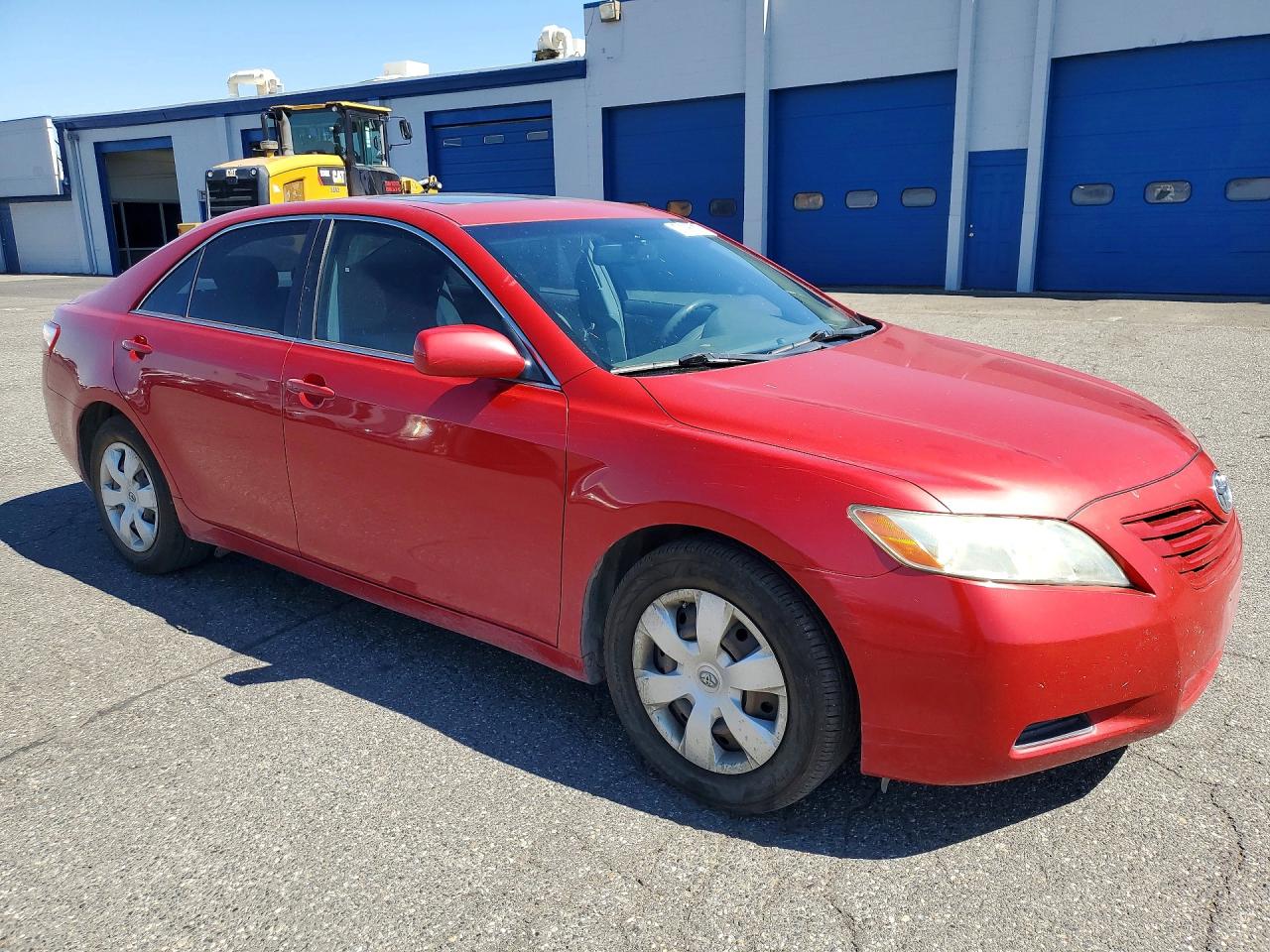 2007 Toyota Camry Le Red vin: 4T1BE46K07U174837