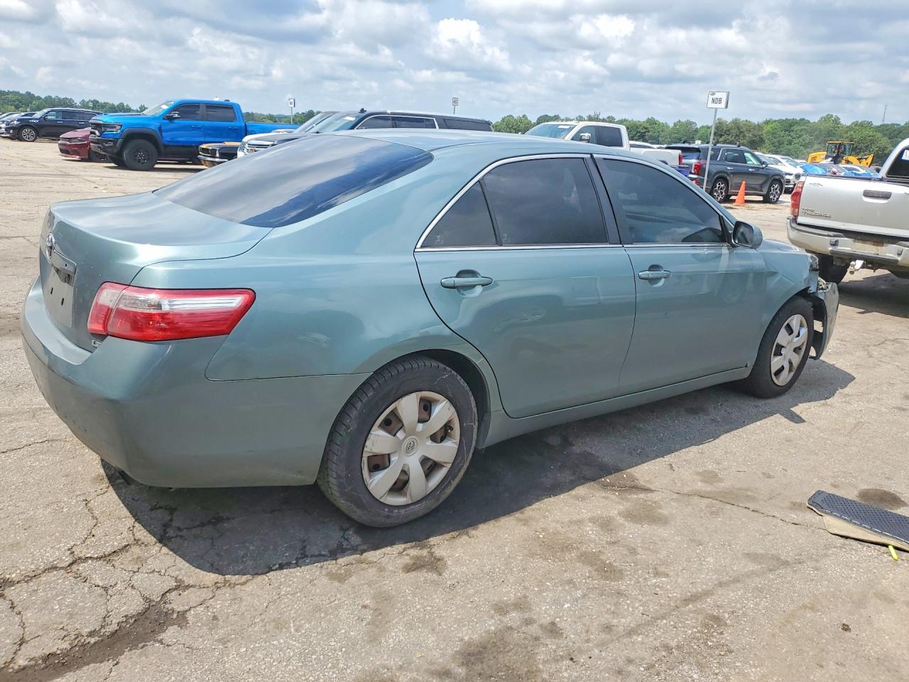 2007 Toyota Camry Le Green vin: 4T1BE46K07U507831