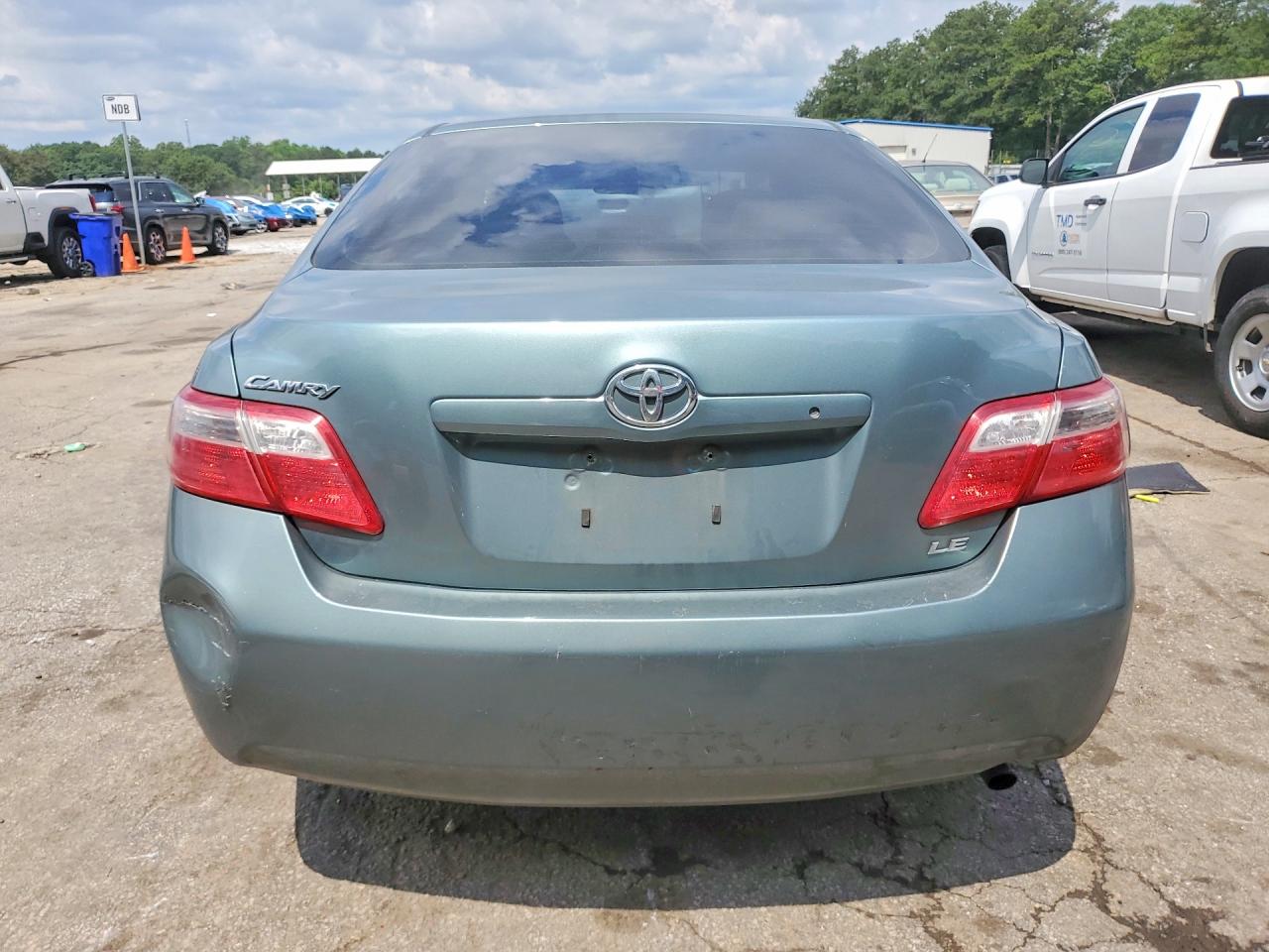 2007 Toyota Camry Le Green vin: 4T1BE46K07U507831