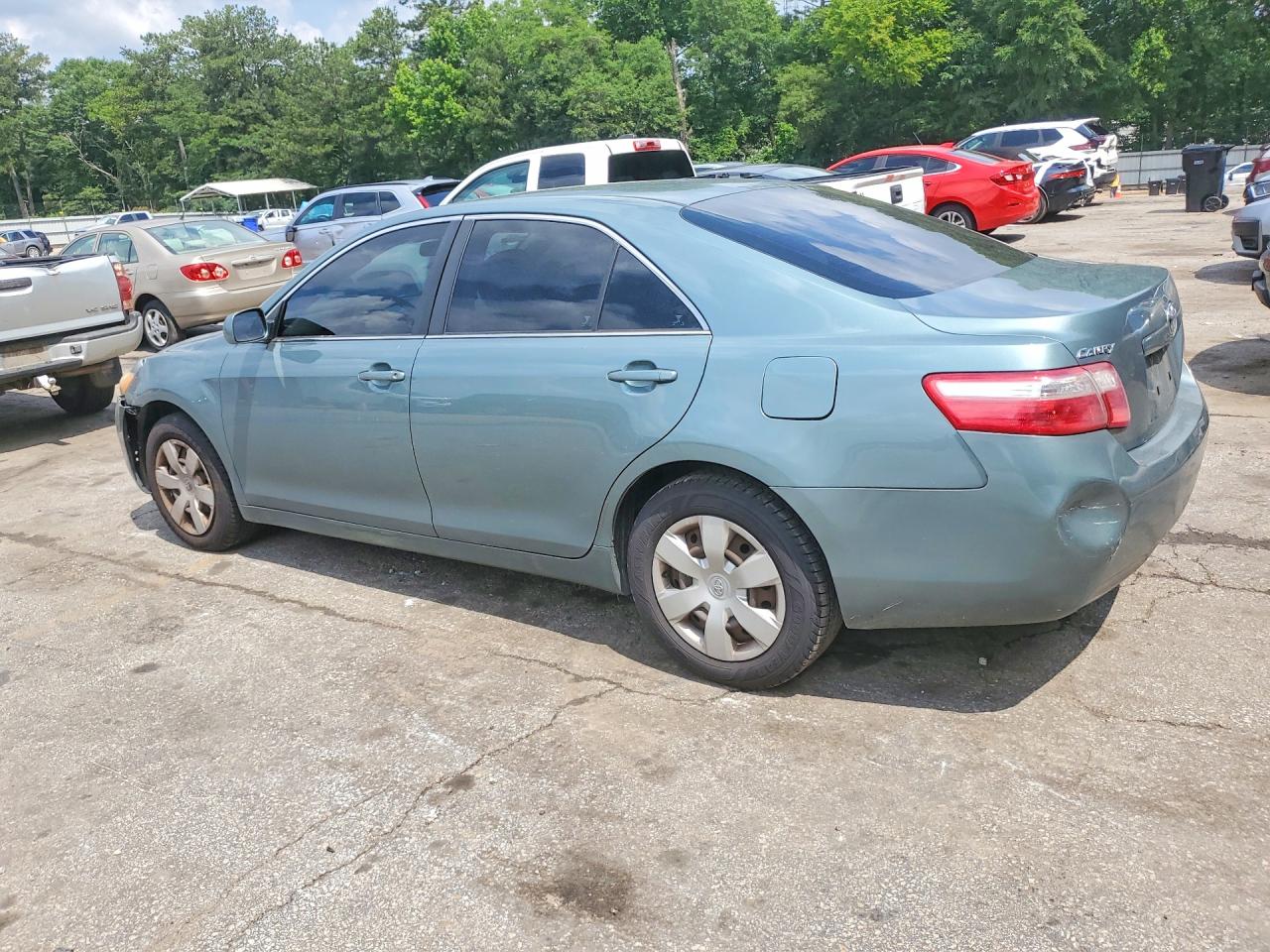 2007 Toyota Camry Le Green vin: 4T1BE46K07U507831