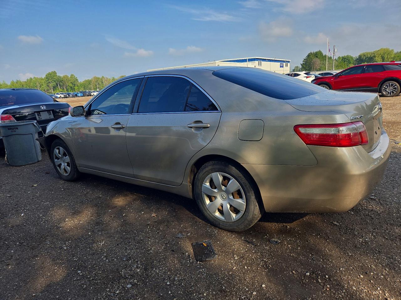 2007 Toyota Camry Ce Beige vin: 4T1BE46K07U515458