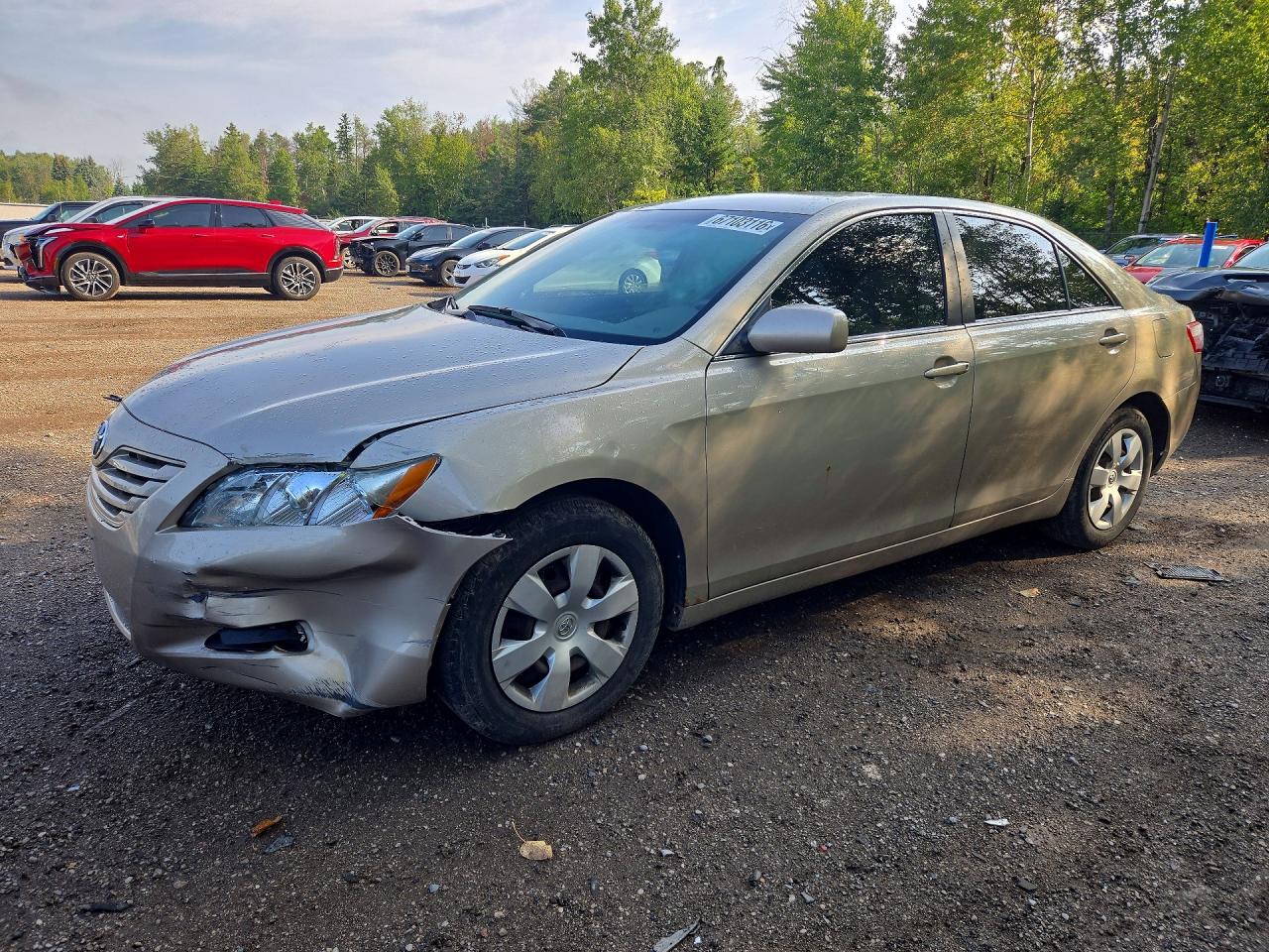 2007 Toyota Camry Ce Beige vin: 4T1BE46K07U515458