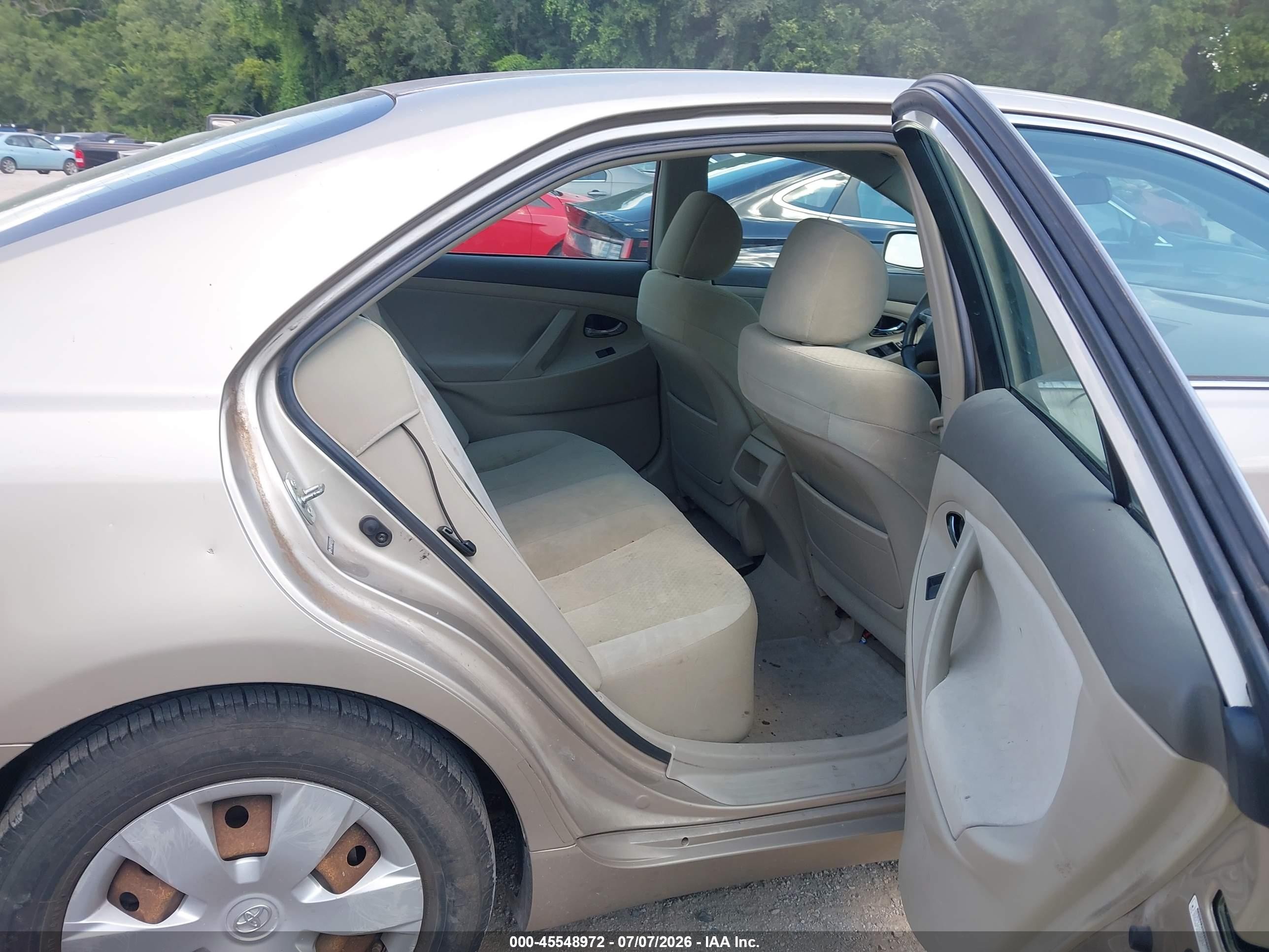 2007 Toyota Camry Le Золотой vin: 4T1BE46K07U528758